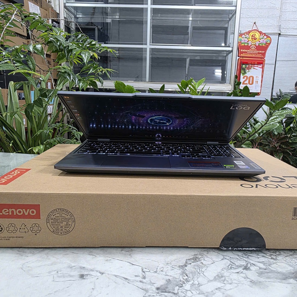 Gaming - Đồ Họa LENOVO LOQ 15IAX9 CORE I5-12450HX RAM 16GB SSD 512GB RTX 3050 6GB MÀN HÌNH : 15.6''IPS 144Hz 
