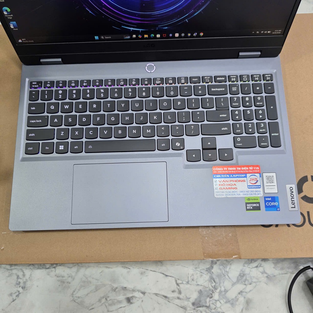 Gaming - Đồ Họa LENOVO LOQ 15IRX10 (Máy LikeNew-BẢO HÀNH HÃNG) CORE I7-13650HX RTX 5050 8GB GDDR7 RAM 16GB SSD 512GB MÀN HÌNH : 15.6 Inch IPS 144H