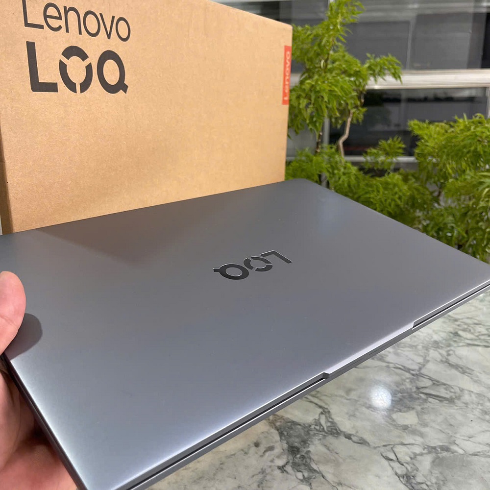 Gaming - Đồ Họa Lenovo LOQ Essential 15IAX9E BẢO HÀNH HÃNG CORE I5-12450HX RAM 16GB SSD 512GB Card RTX 3050 6GB MÀN HÌNH : 15.6 Inch IPS Fhd 144Hz 