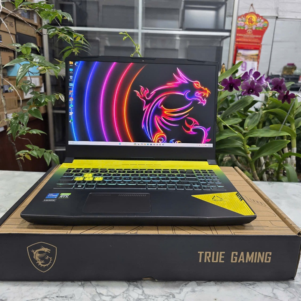 Gaming - Đồ Họa MSI Crosshair 15 B12UEZ CORE I7-12700H RAM 16GB SSD 1.000GB RTX 3060 6GB GDDR6 MÀN HÌNH : 15.6 Inch QHD 165Hz
