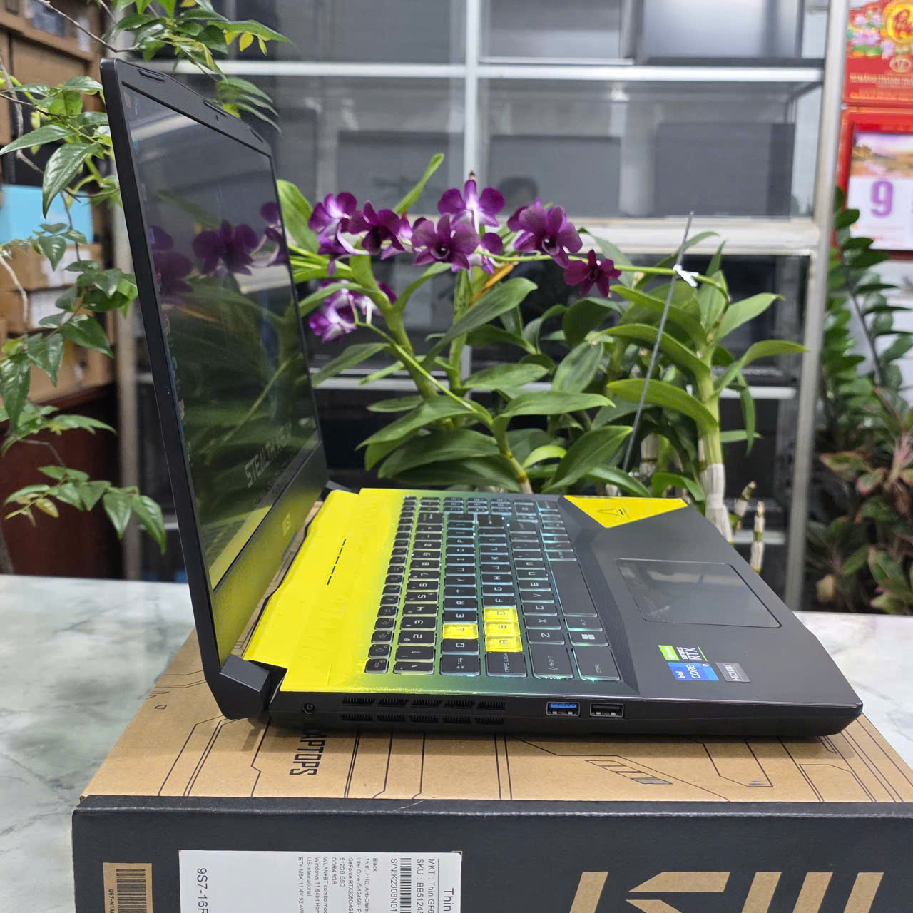 Gaming - Đồ Họa MSI Crosshair 15 B12UEZ CORE I7-12700H RAM 16GB SSD 1.000GB RTX 3060 6GB GDDR6 MÀN HÌNH : 15.6 Inch QHD 165Hz