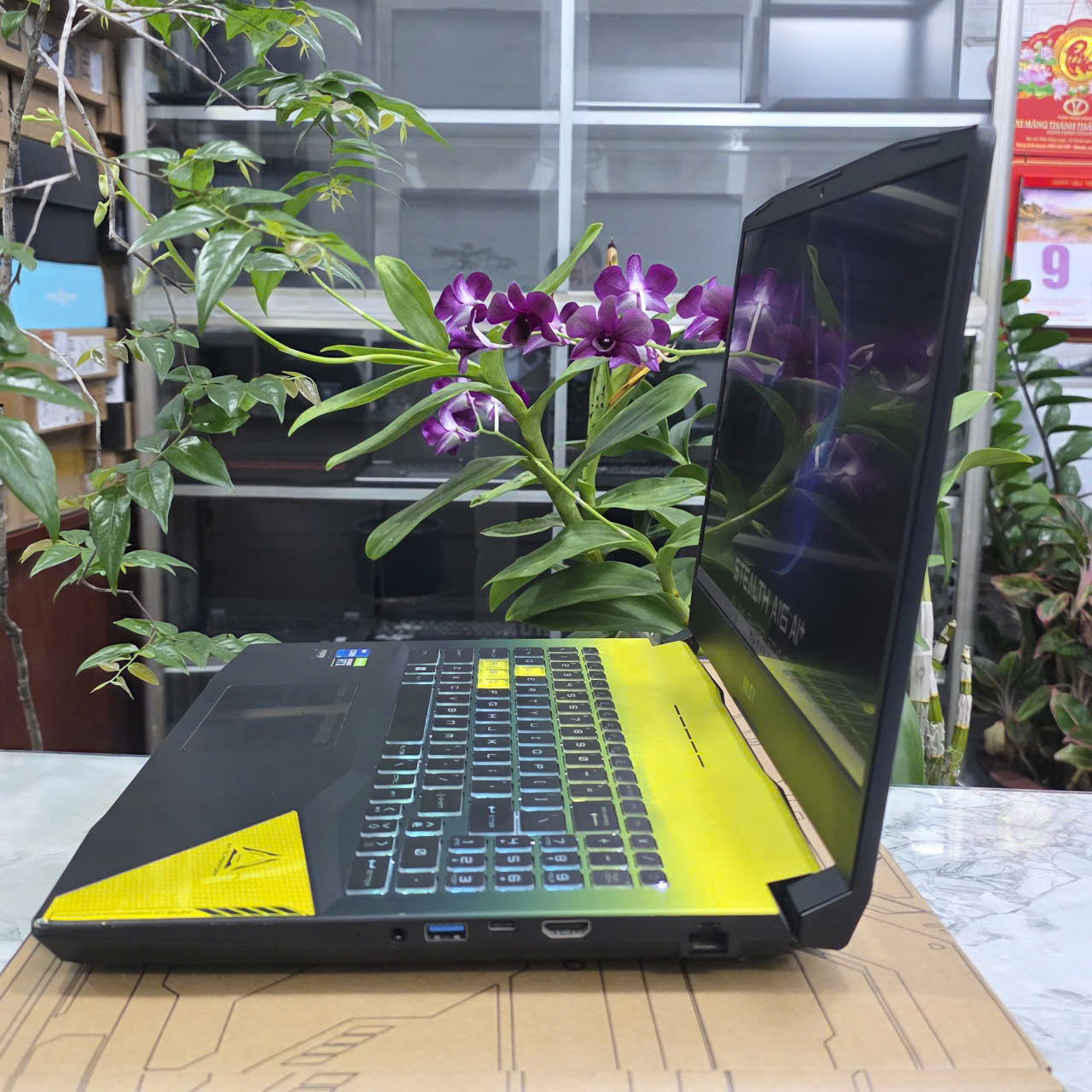 Gaming - Đồ Họa MSI Crosshair 15 B12UEZ CORE I7-12700H RAM 16GB SSD 1.000GB RTX 3060 6GB GDDR6 MÀN HÌNH : 15.6 Inch QHD 165Hz