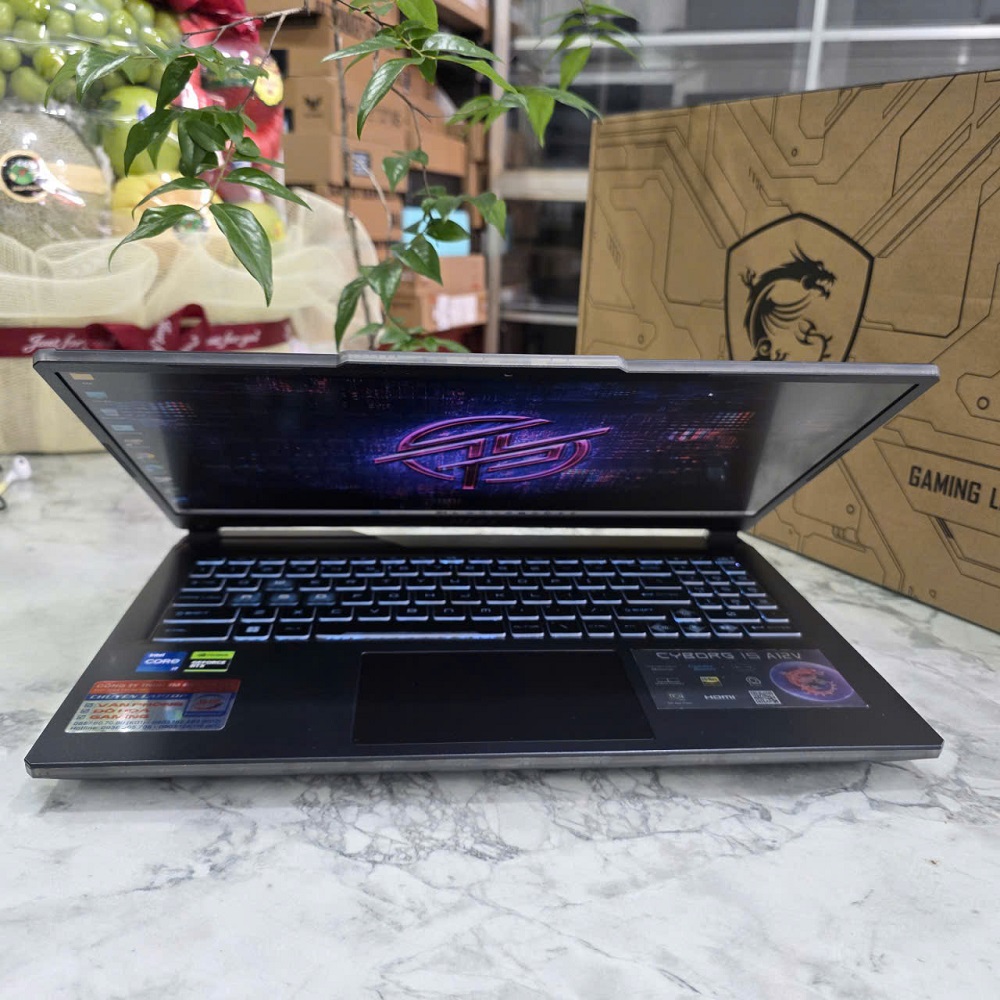 Gaming - Đồ Họa MSI Cyborg 15 A12VE 240VN CORE I7-12650H RAM 8GB SSD 512GB RTX 4050 6GB GDDR6 MÀN HÌNH : 15.6Inch IPS 144Hz