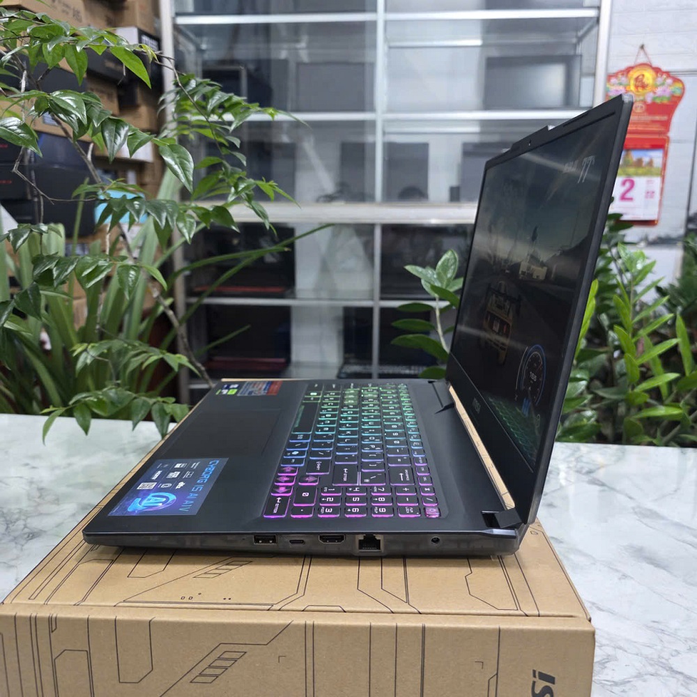 Gaming - Đồ Họa MSI Cyborg 15 AI A1VEK-024XKR Ultra 7 155H RAM 16GB SSD 512GB RTX4060 8GB MÀN HÌNH : 15.6''Inch IPS 144Hz