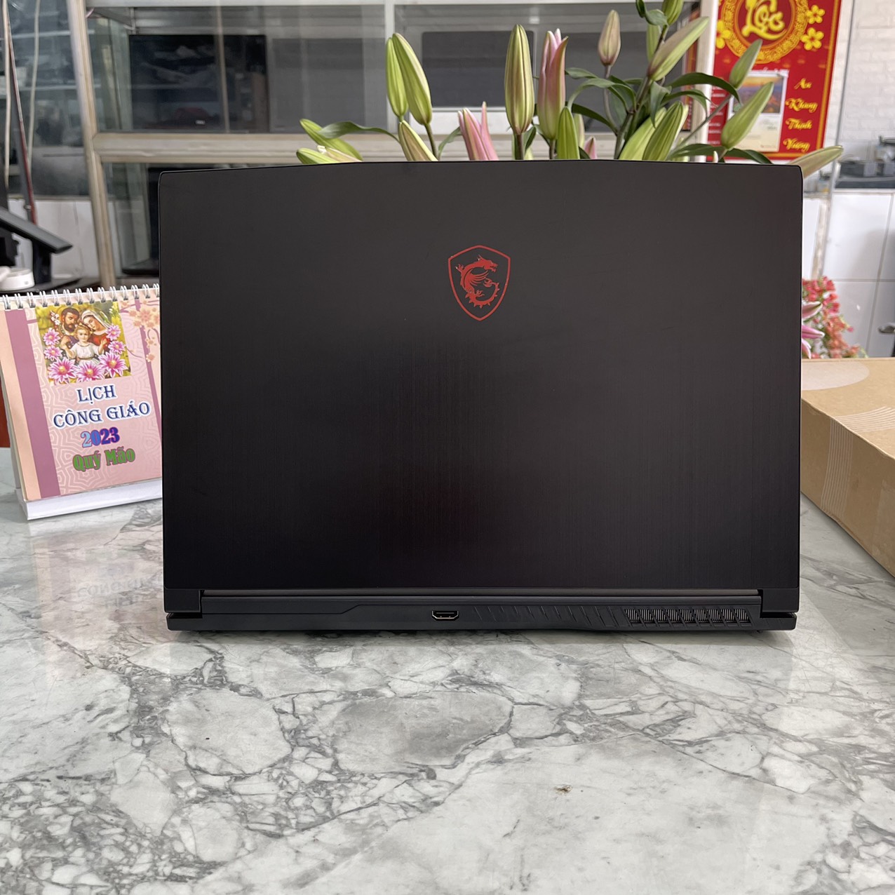 Gaming - Đồ Họa  MSI GF63 Thin 10SC- 805VN Máy LIKENEW Core I5-10500H Ram 8gb Ssd 512gb Card GTX 1650 4GB Màn Hình 15.6 Inch IPS Fhd
