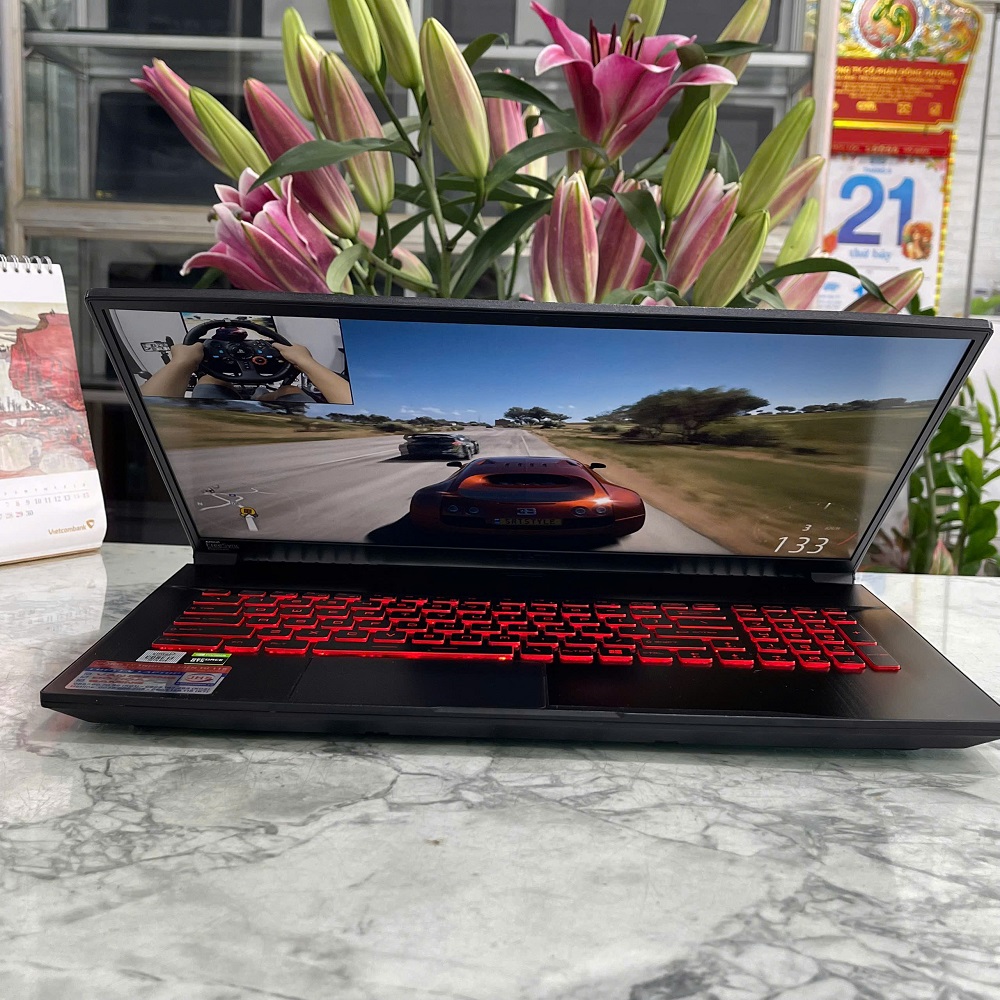 Gaming - Đồ Họa MSI GF75 Thin 10SCSR-208VN CORE I7-10750H RAM 16GB SSD 512GB Card GTX1650 TI 4GB DDR6 MÀN HÌNH : 17.3''IPS 144Hz