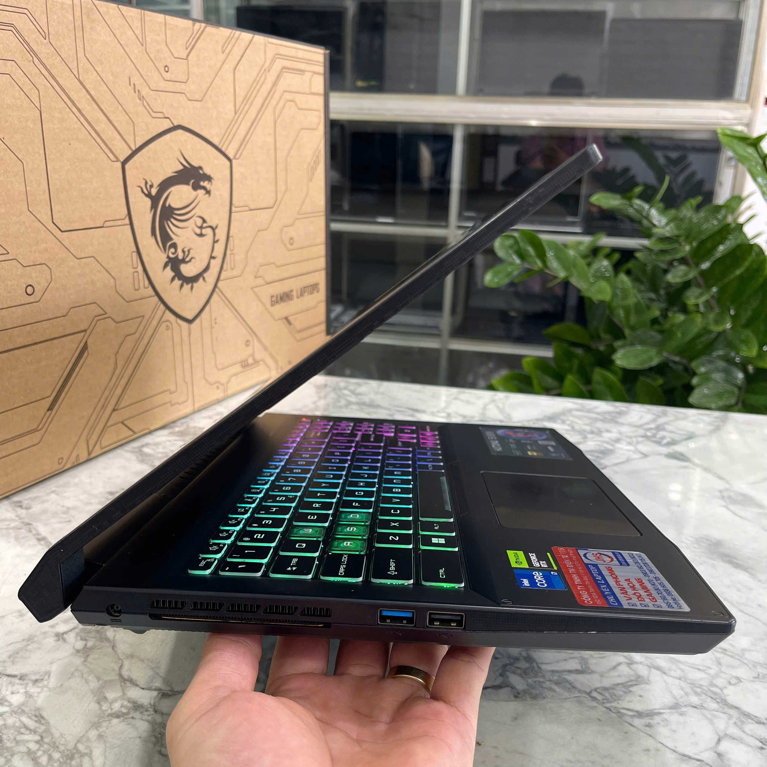 Gaming - Đồ Họa MSI Katana 15 B13VFK   Core I7-13620H Ram 16gb Ssd 1.000gb Card RTX 4060 8GB GDDR6 Màn Hình 15.6 Inch IPS Fhd 144Hz
