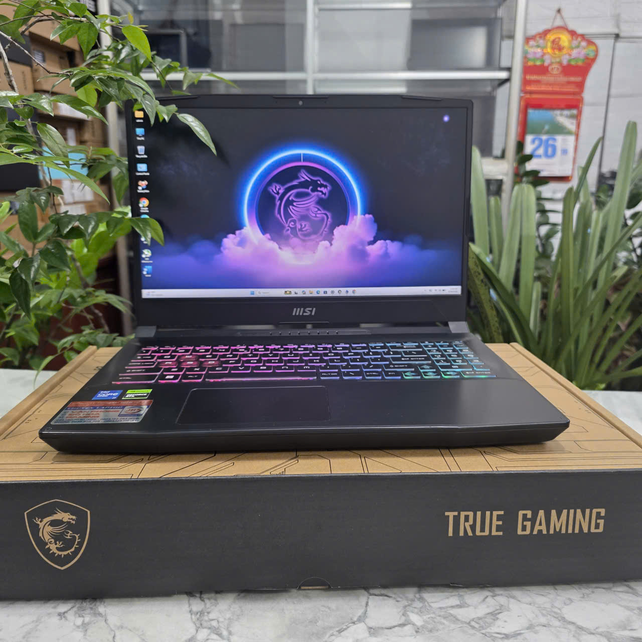 Gaming - Đồ Họa MSI Katana 15 B13VGK Máy LikeNew CORE I7-12650H RAM 16GB SSD 512GB RTX 4070 8GB GDDR6 MÀN HÌNH : 15.6 Inch 144Hz