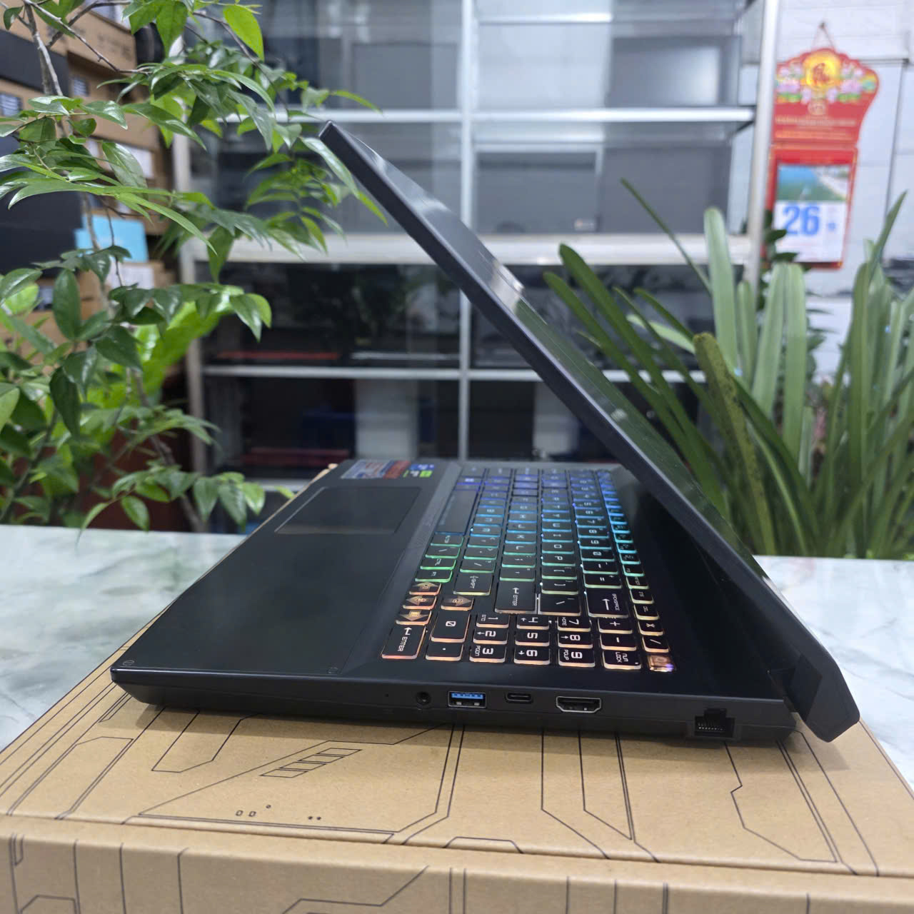 Gaming - Đồ Họa MSI Katana 15 B13VGK Máy LikeNew CORE I7-12650H RAM 16GB SSD 512GB RTX 4070 8GB GDDR6 MÀN HÌNH : 15.6 Inch 144Hz