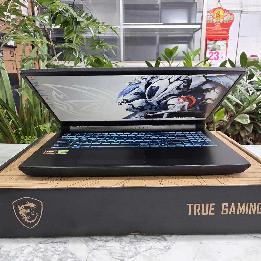 Gaming - Đồ Họa MSI Katana A15 AI B8VG 466VN RYZEN 9-8945HS RAM 16GB SSD 512GB RTX 4070 8GB MÀN HÌNH : 15.6'' IPS 144Hz