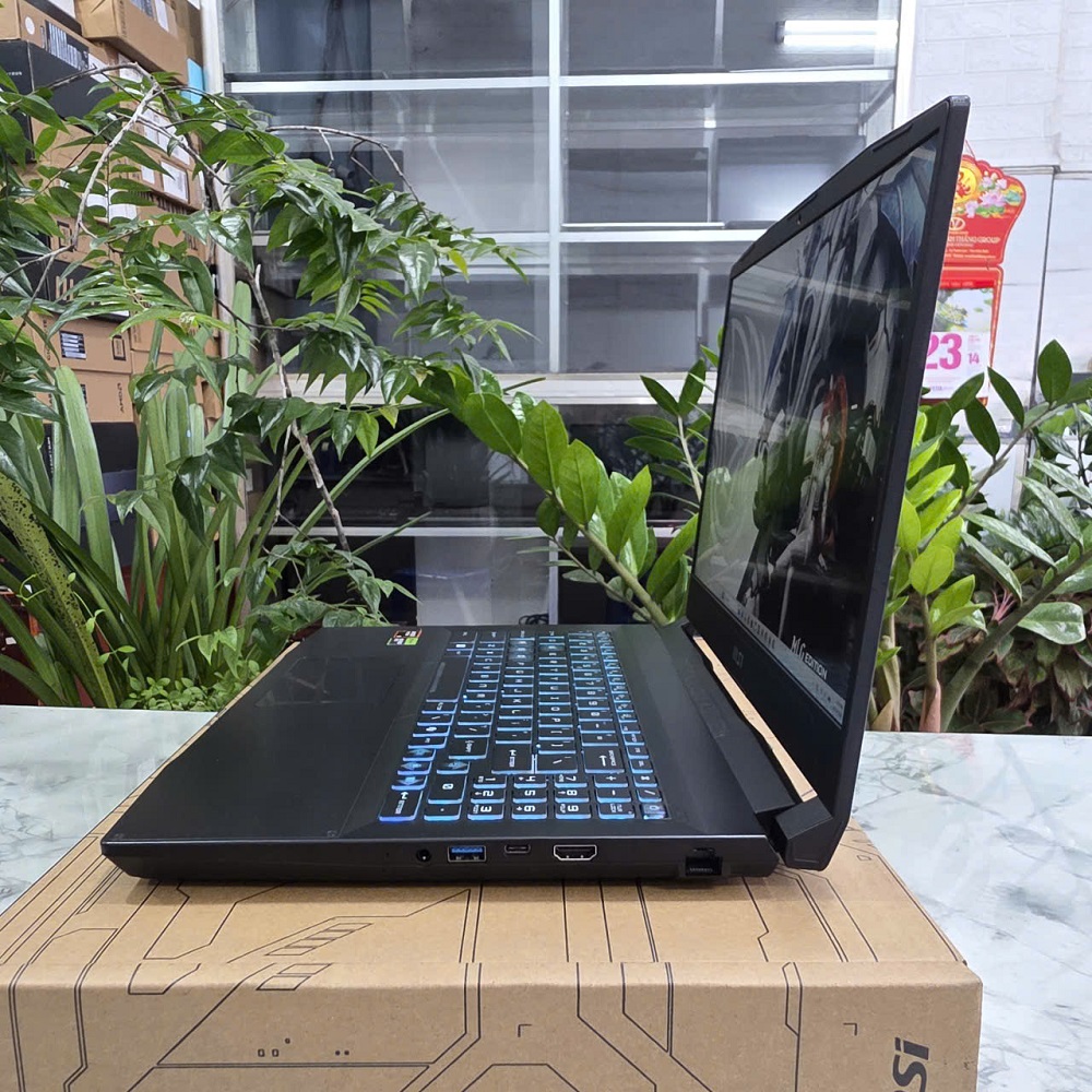 Gaming - Đồ Họa MSI Katana A15 AI B8VG 466VN RYZEN 9-8945HS RAM 16GB SSD 512GB RTX 4070 8GB MÀN HÌNH : 15.6'' IPS 144Hz
