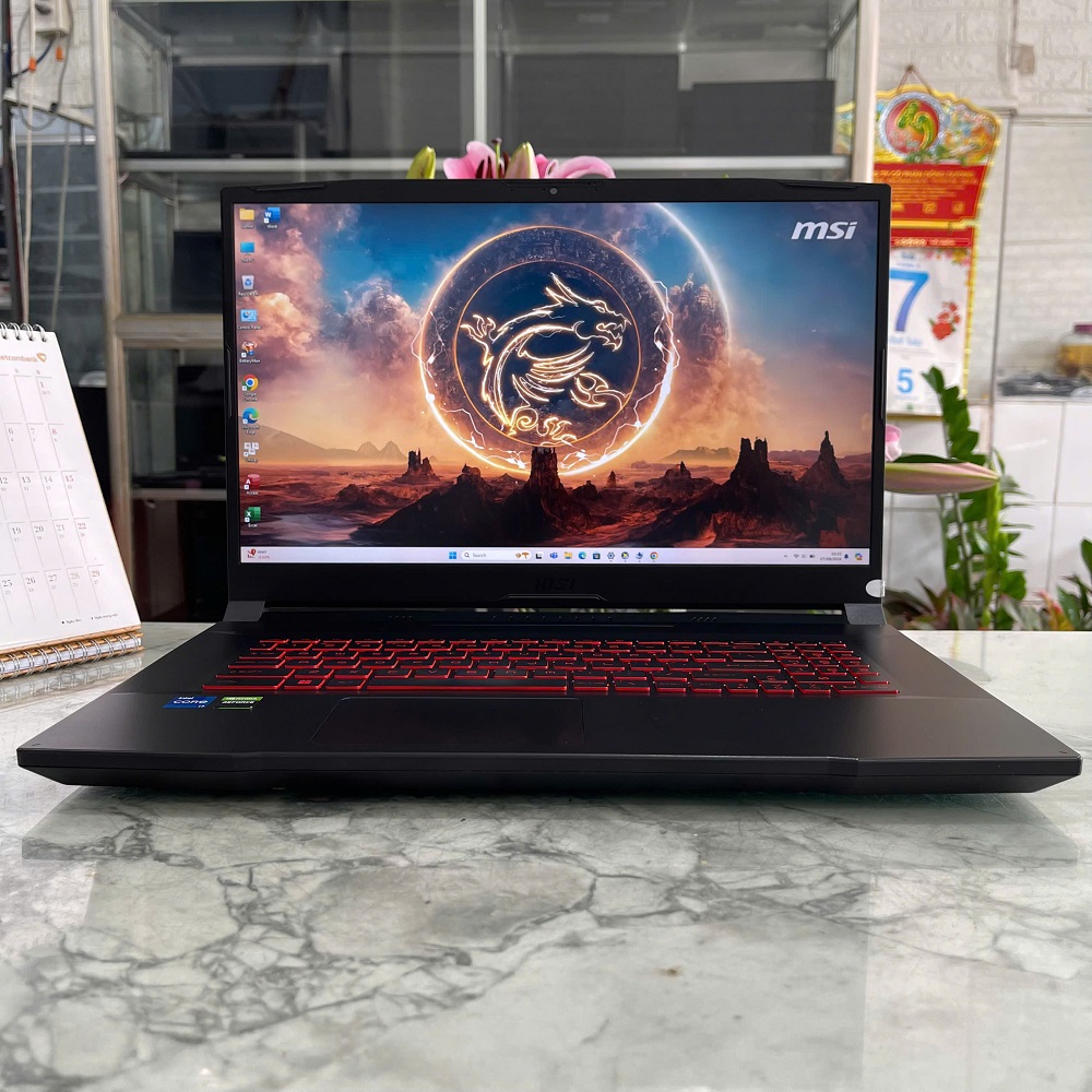 Gaming - Đồ Họa MSI Katana GF66 11UC-224VN CORE I7-11800H RAM 16GB SSD 512GB RTX 3050 4GB GDDR6 MÀN HÌNH : 15.6 Inch IPS Fhd 144Hz