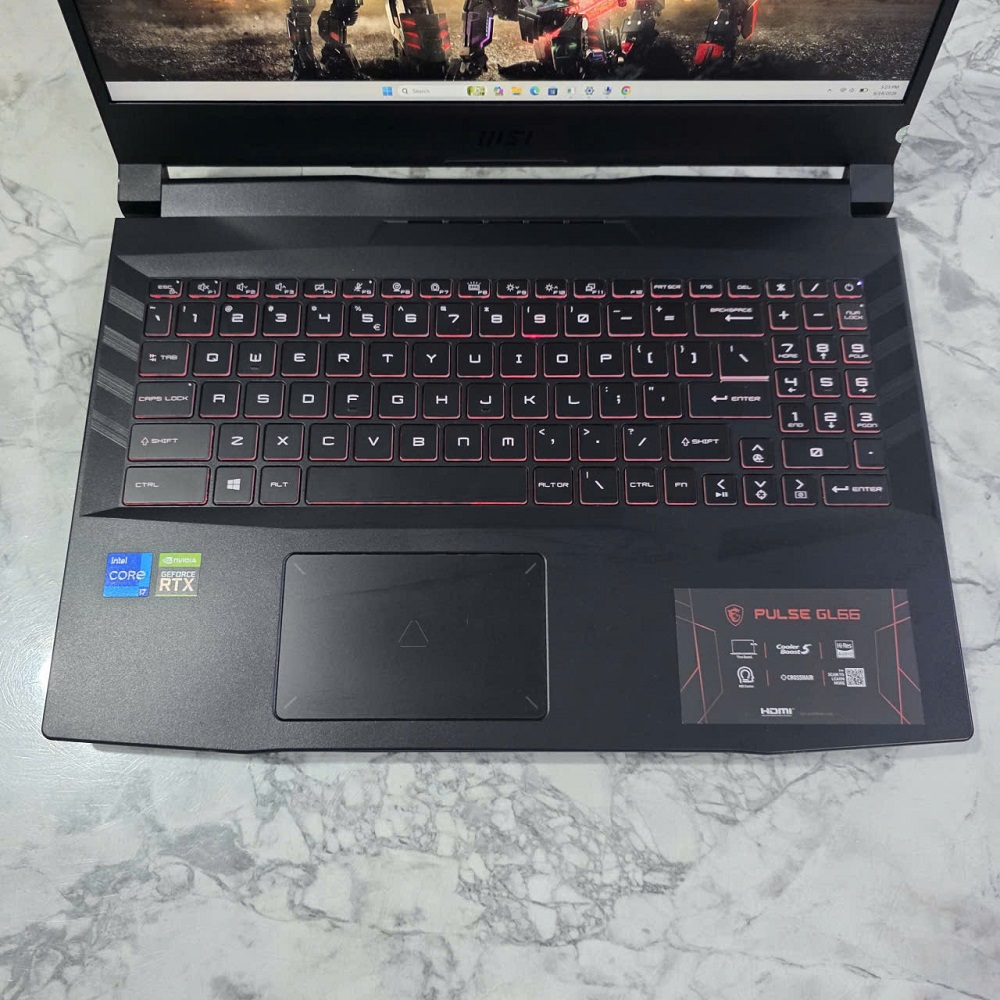Gaming - Đồ Họa MSI Pulse GL66 11UDK CORE I7-11800H RAM 16GB SSD 512GB RTX 3050Ti 4GB MÀN HÌNH : 15.6'' IPS Fhd 144.Hz