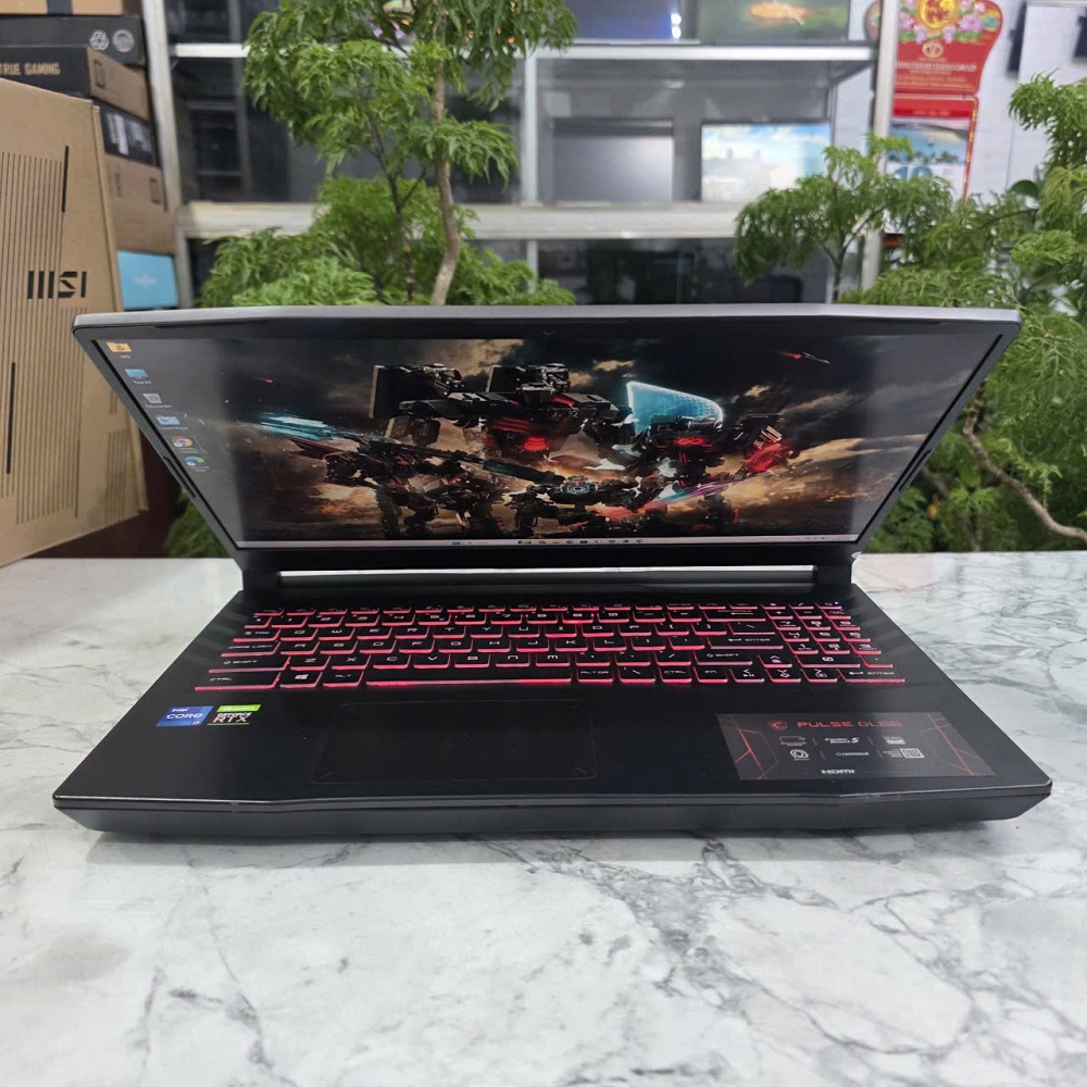 Gaming - Đồ Họa MSI Pulse GL66 11UDK CORE I7-11800H RAM 16GB SSD 512GB RTX 3050Ti 4GB MÀN HÌNH : 15.6'' IPS Fhd 144.Hz