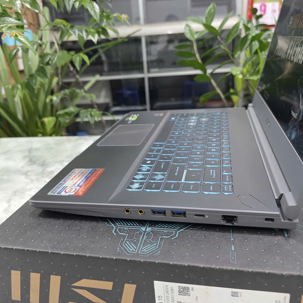 Gaming - Đồ Họa MSI Thin A15 B7UC(Máy LikeNew-BẢO HÀNH HÃNG) RYZEN 5 7535HS RAM 16GB SSD 512GB RTX3050 4GB (AI TOPS: 143) MÀN HÌNH : 15.6''Inch IPS 144Hz 