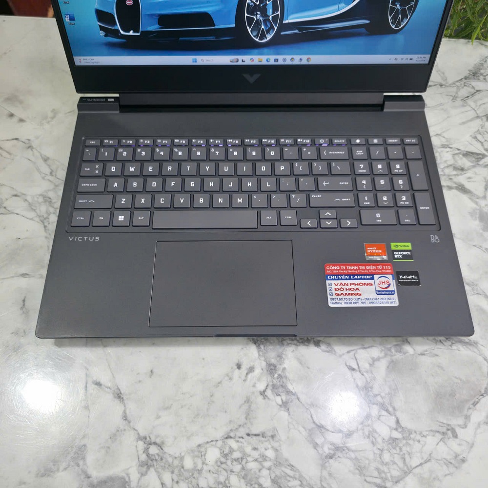 Gaming - Đồ Họa VICTUS 16-s0078AX Máy LikeNew Ryzen 5-7640HS RAM 16GB SSD 512GB RTX™ 3050 6GB MÀN HÌNH : 16.1 Inch FHD 144Hz