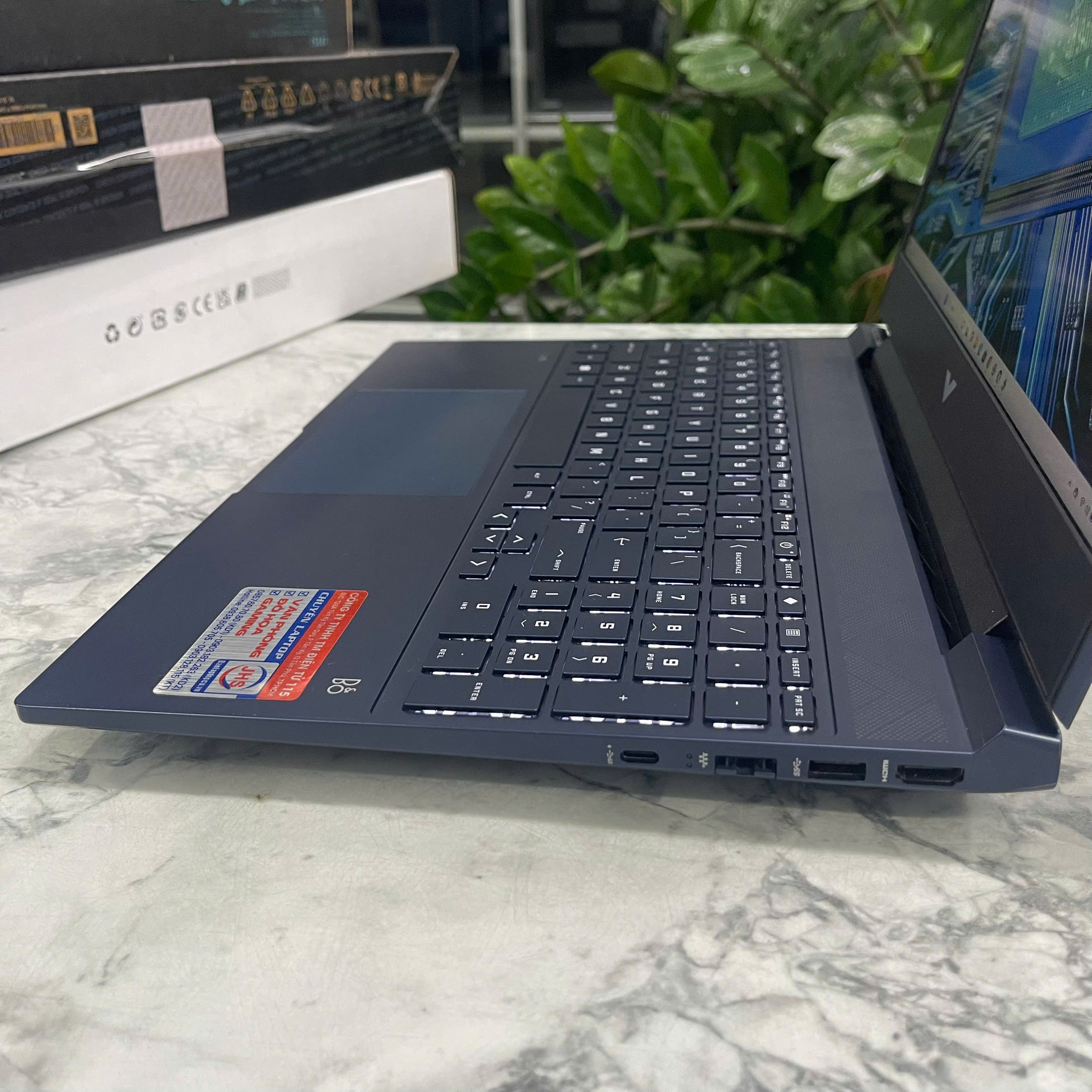  HP VICTUS 15 FA0111TX Máy LikeNew Core I5-12500H Ram 16GB Ssd 512GB RTX™ 3050Ti 4GB Màn hình : 15.6 Inch Fhd IPS 144 Hz 