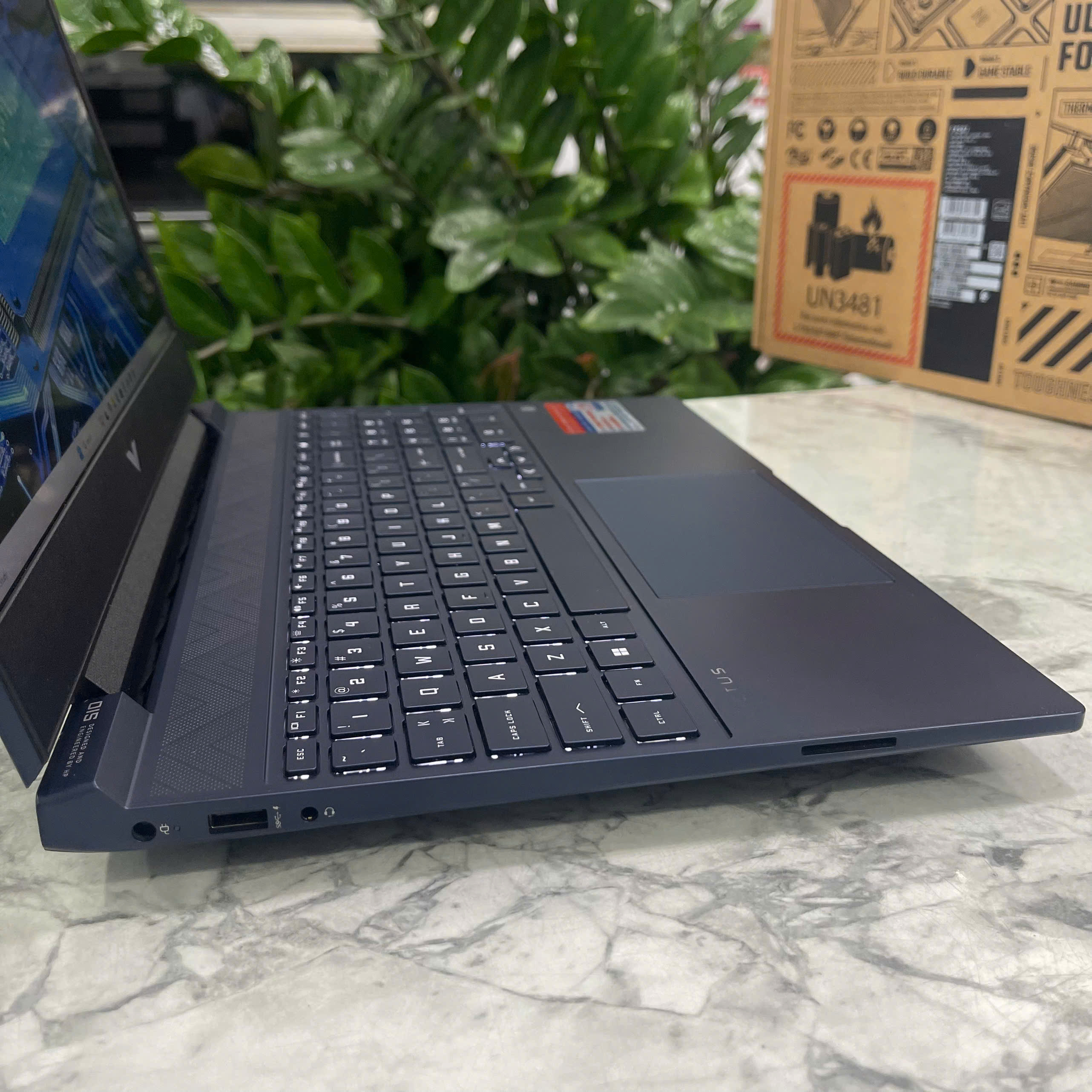  HP VICTUS 15 FA0111TX Máy LikeNew Core I5-12500H Ram 16GB Ssd 512GB RTX™ 3050Ti 4GB Màn hình : 15.6 Inch Fhd IPS 144 Hz 