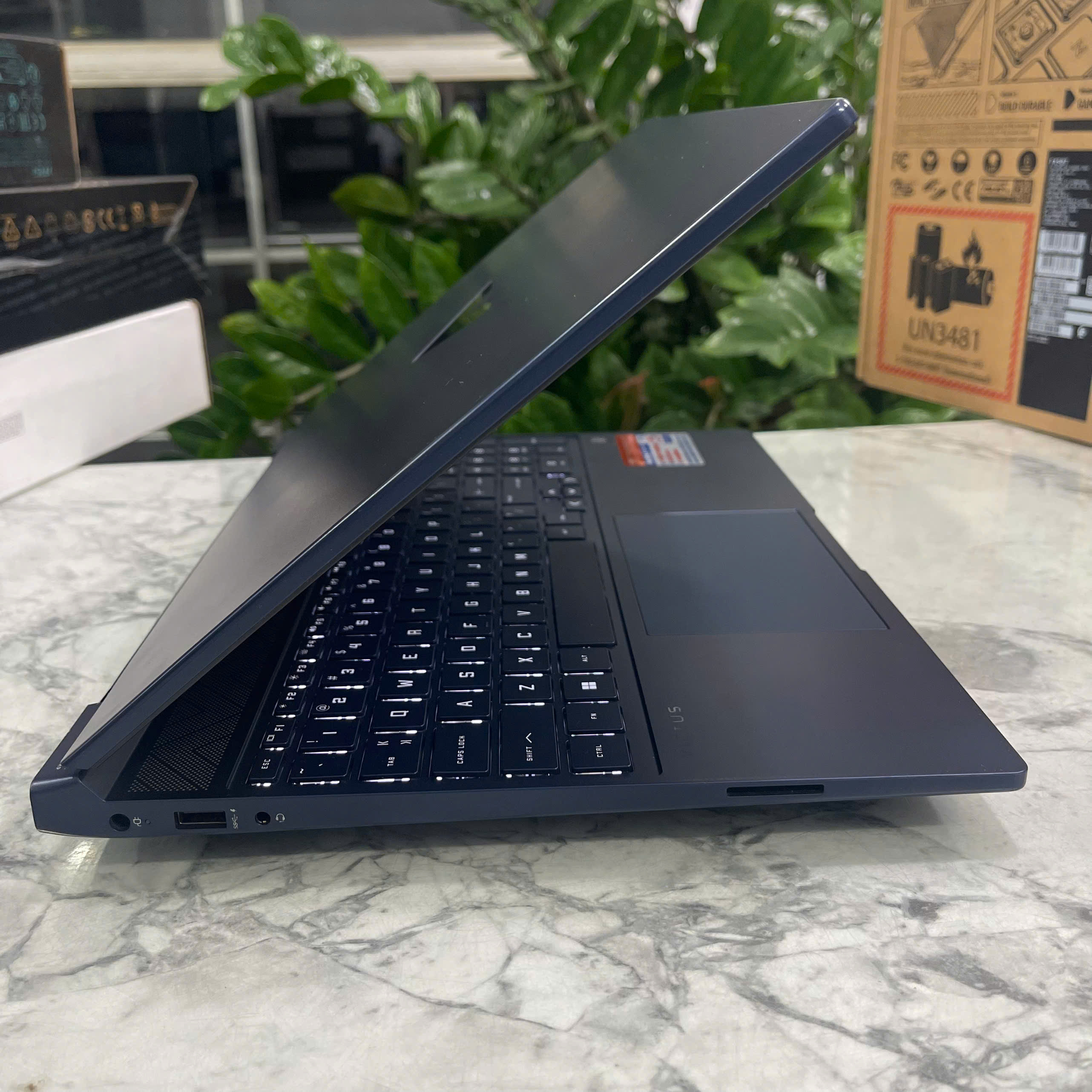  HP VICTUS 15 FA0111TX Máy LikeNew Core I5-12500H Ram 16GB Ssd 512GB RTX™ 3050Ti 4GB Màn hình : 15.6 Inch Fhd IPS 144 Hz 