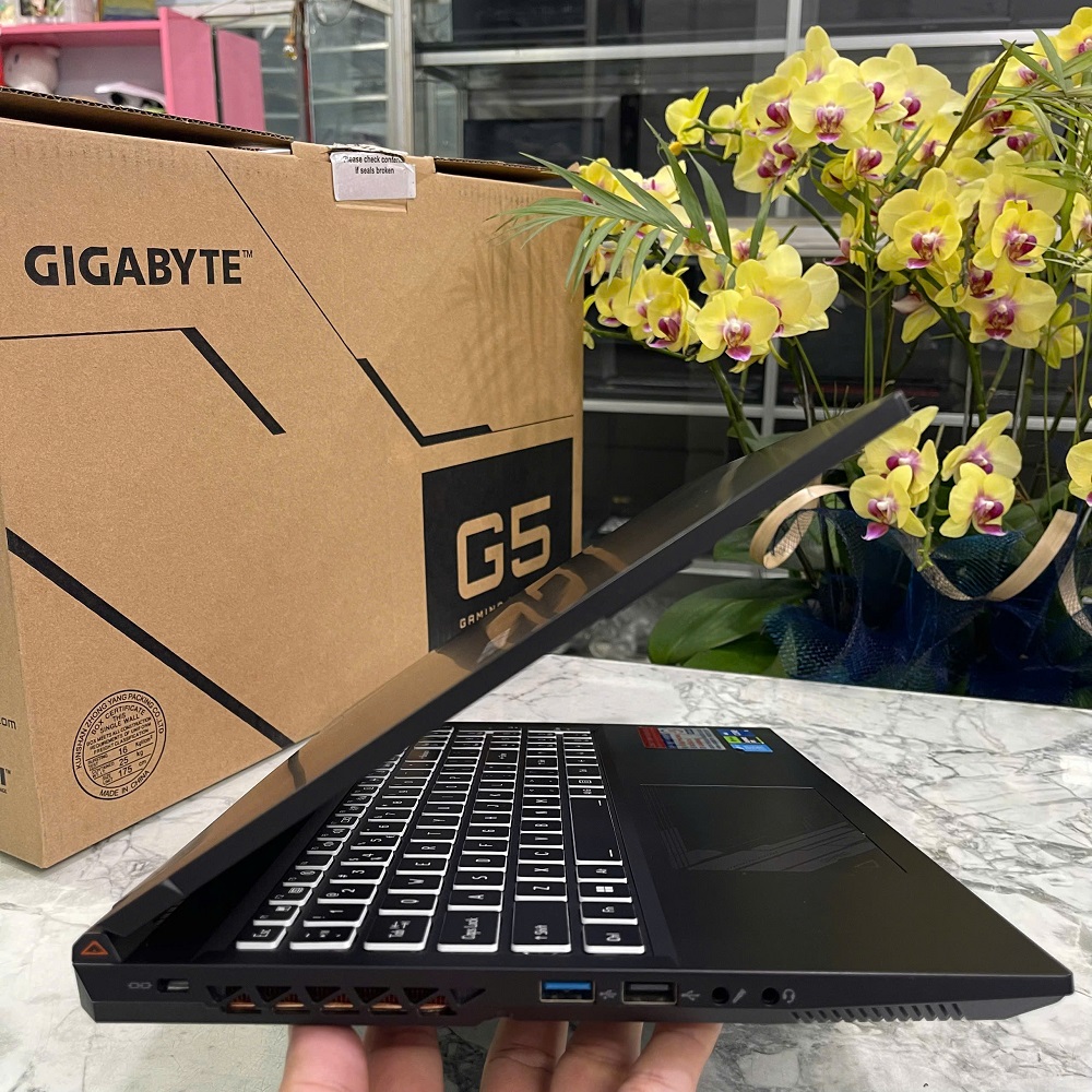 Gigabyte G5 KF-E3VN313SH (Máy LikeNew-Full Box-Bảo Hành Hãng) CORE I5-12500H RAM 16GB SSD 512GB RTX 4060 8GB MÀN HÌNH : 15.6''Inch Fhd IPS 144Hz