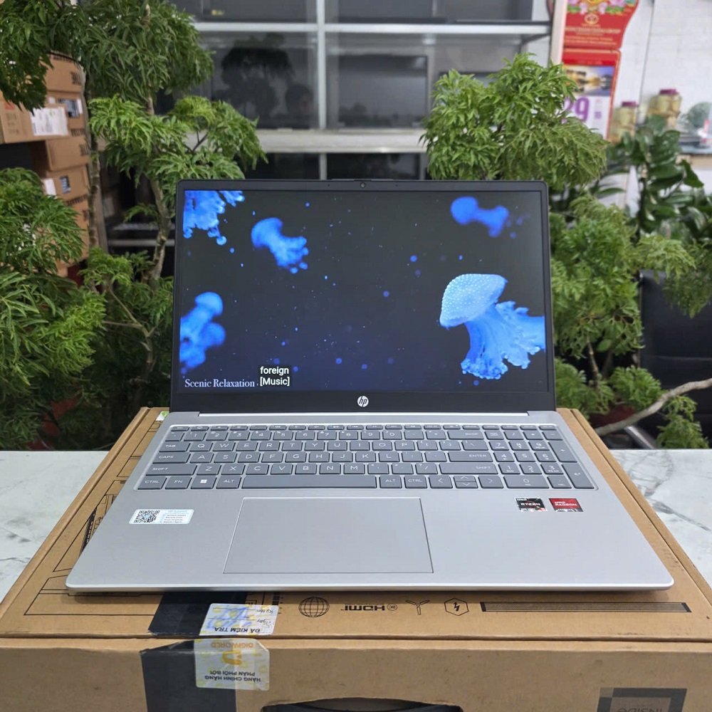 HP 15-FC0086AU RYZEN 5-7430U RAM 16GB SSD 512GB MÀN HÌNH : 15.6 Inch FullHD IPS
