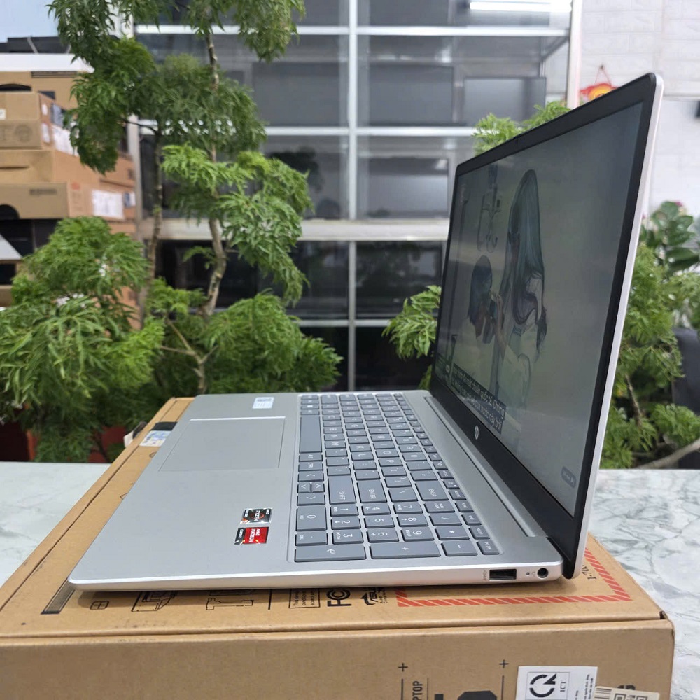 HP 15-FC0086AU RYZEN 5-7430U RAM 16GB SSD 512GB MÀN HÌNH : 15.6 Inch FullHD IPS