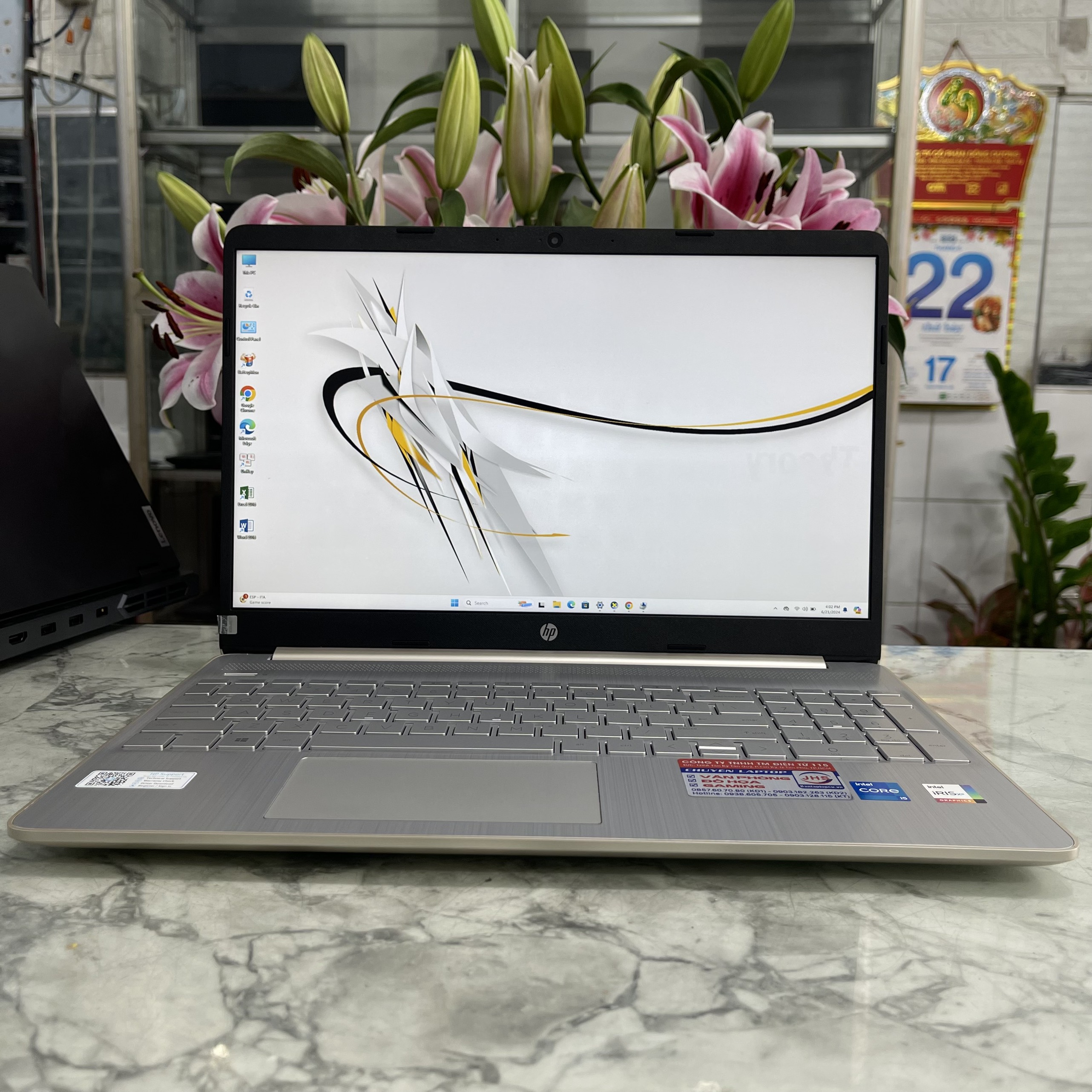 HP 15s-fq2559TU Core I5-1135g7 Ram 8Gb Ssd 512Gb Màn hình 15.6 Inch Full HD IPS