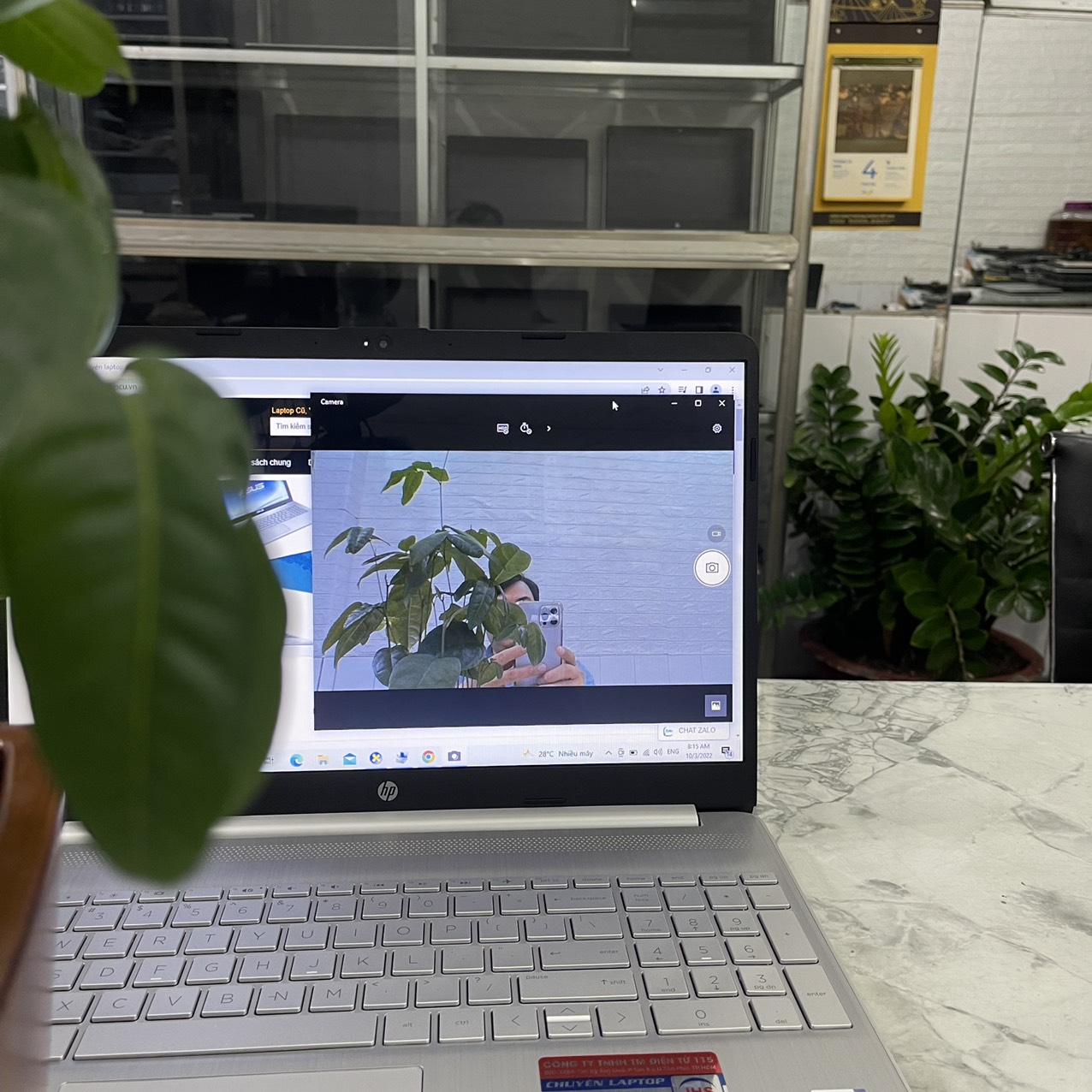 HP 15s-fq2561TU Core I5-1135G7 (CÒN BẢO HÀNH HÃNG) Ram 8gb Ssd 512gb Màn Hình 15.6'' Inch 👉Giá 11.500.000vnđ