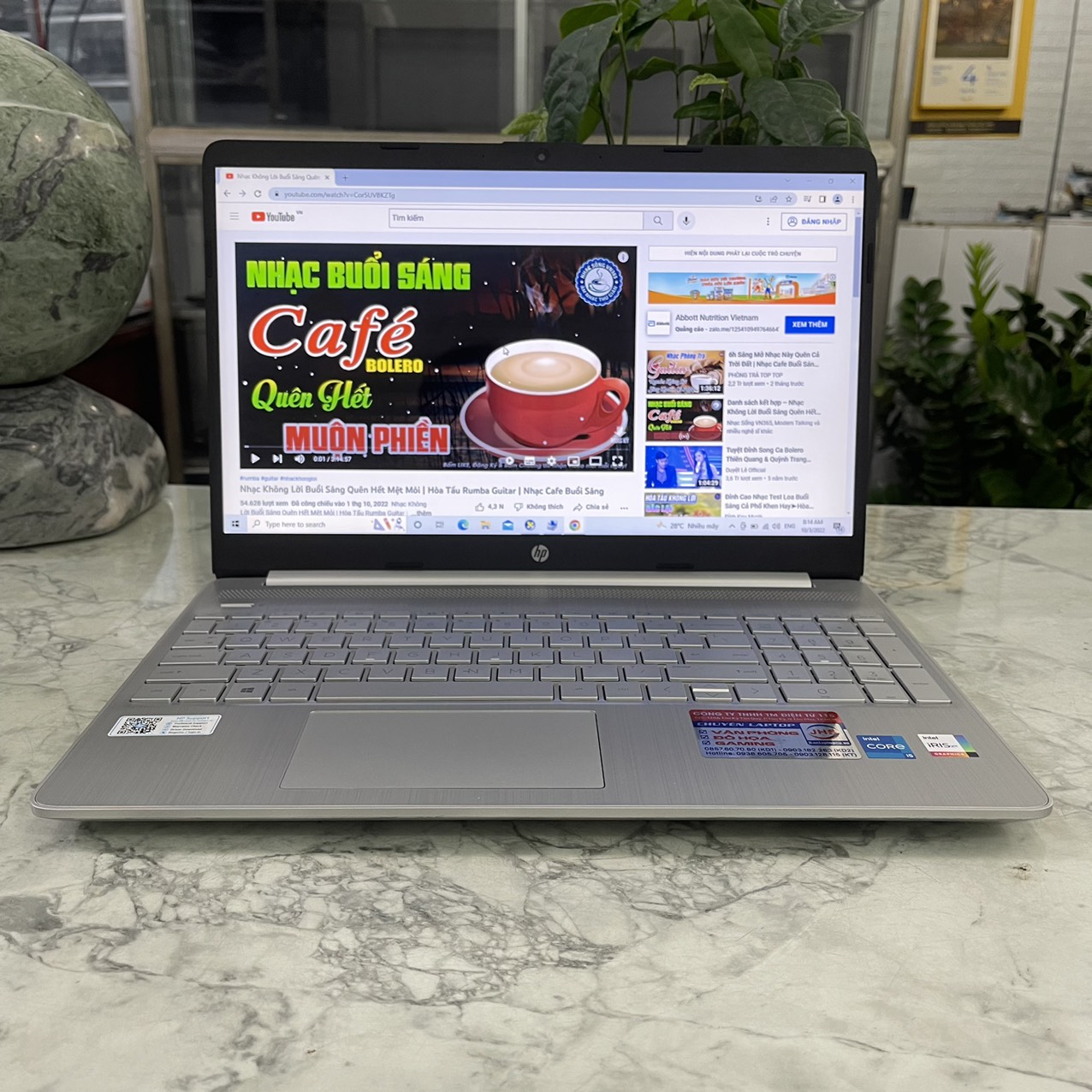 HP 15s-fq2561TU Core I5-1135G7 (CÒN BẢO HÀNH HÃNG) Ram 8gb Ssd 512gb Màn Hình 15.6'' Inch 👉Giá 11.500.000vnđ
