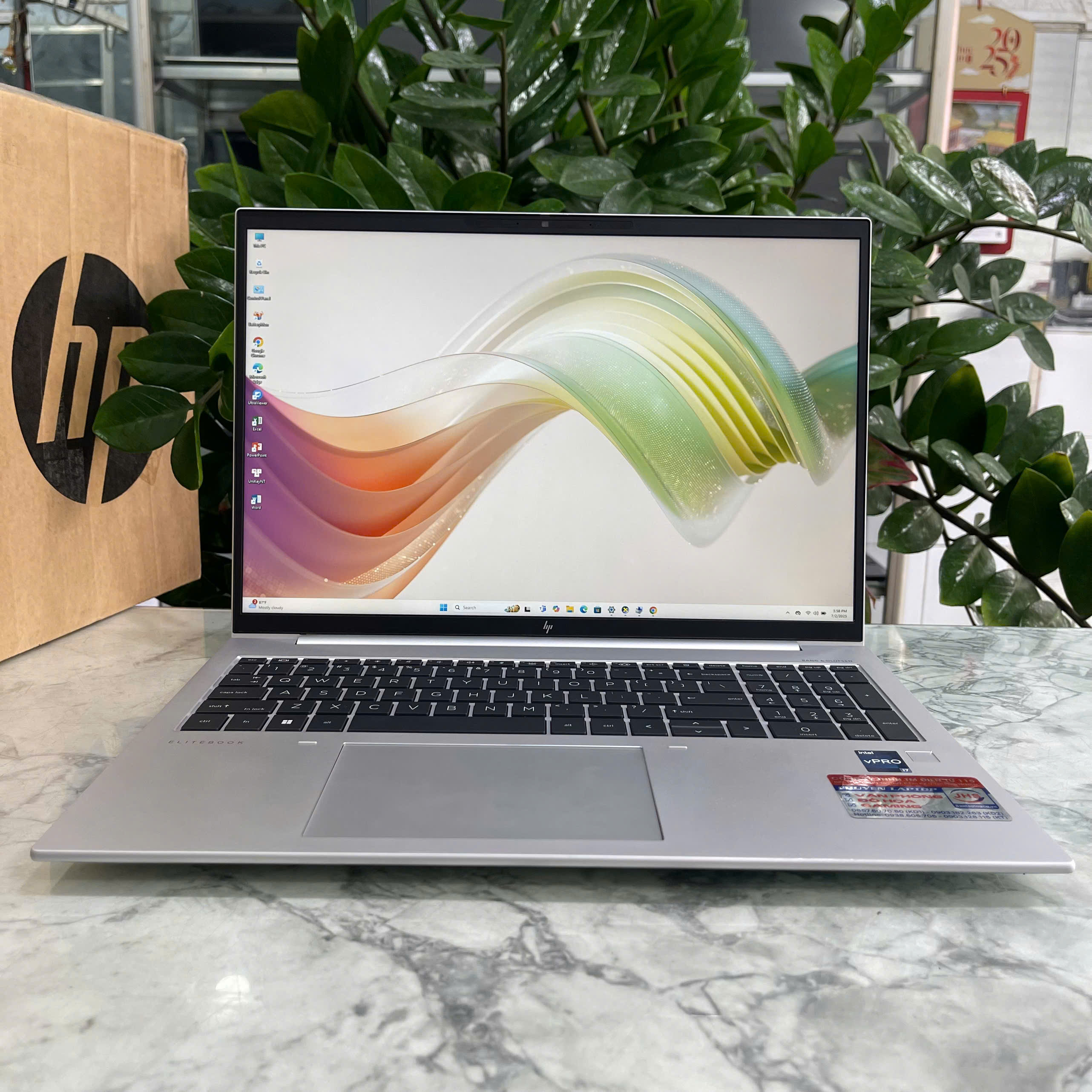 HP Elitebook 860 G9 Máy LikeNew Core™ I7-1265U Ram 16GB Ssd 256GB Màn hình : 16 Inch FHD+ 