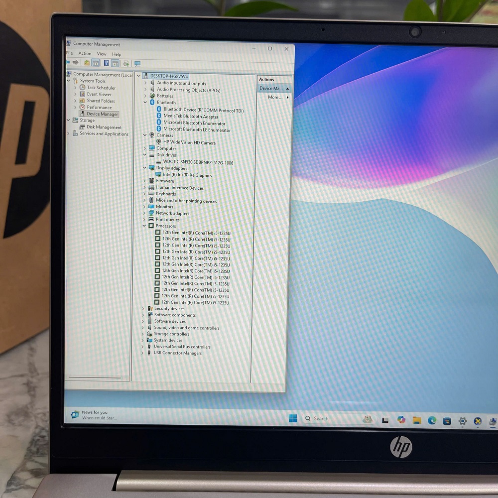 HP Pavilion 14-dv2074TU CORE I5-1235U RAM 8GB SSD 512GB Màn Hình 14.0'Inch FHD IPS 