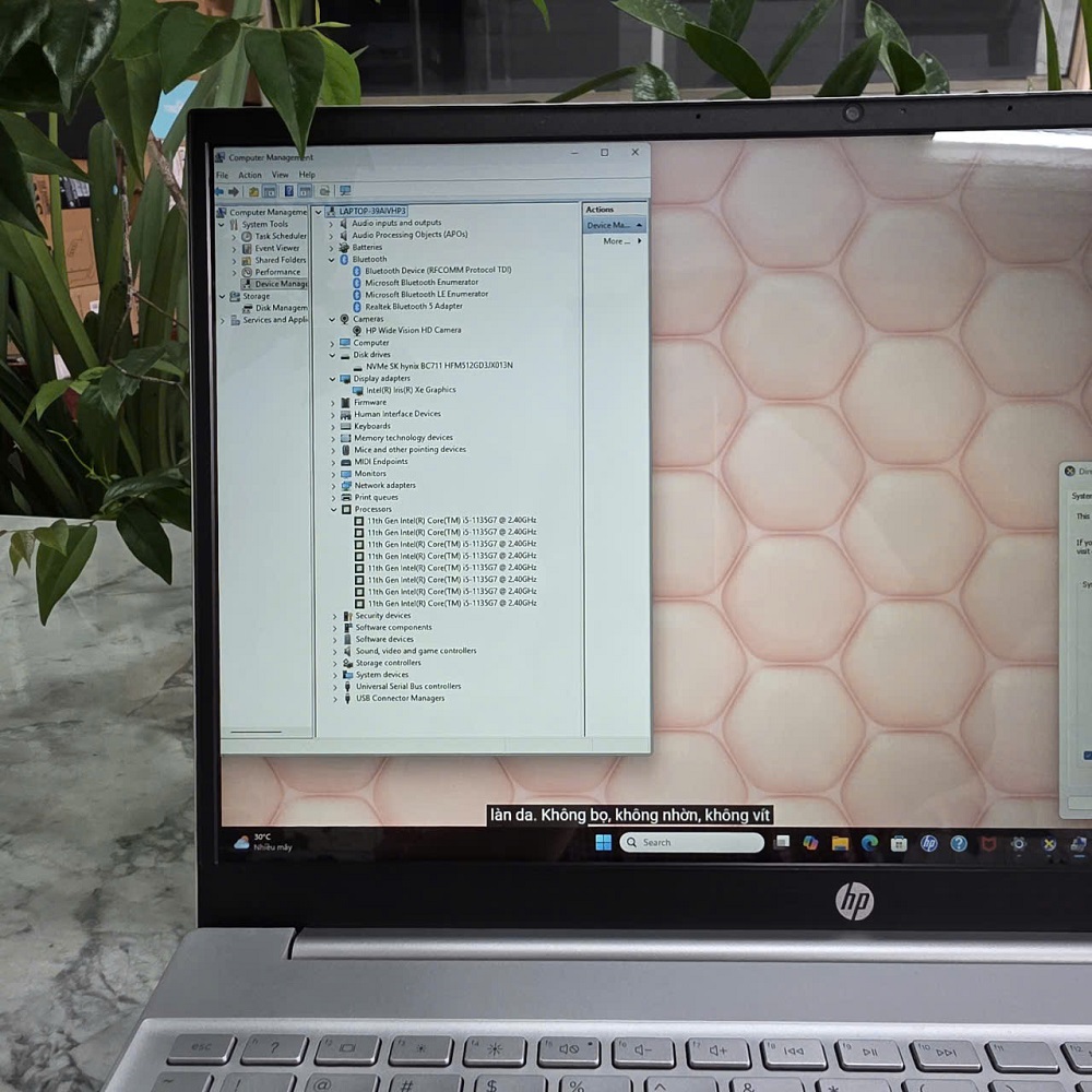 HP Pavilion 15-eg0539TU (4P5G6PA) VỎ NHÔM NGUYÊN KHỐI CORE I5-1135G7 RAM 8GB SSD 256GB MÀN HÌNH : 15.6 Inch IPS 