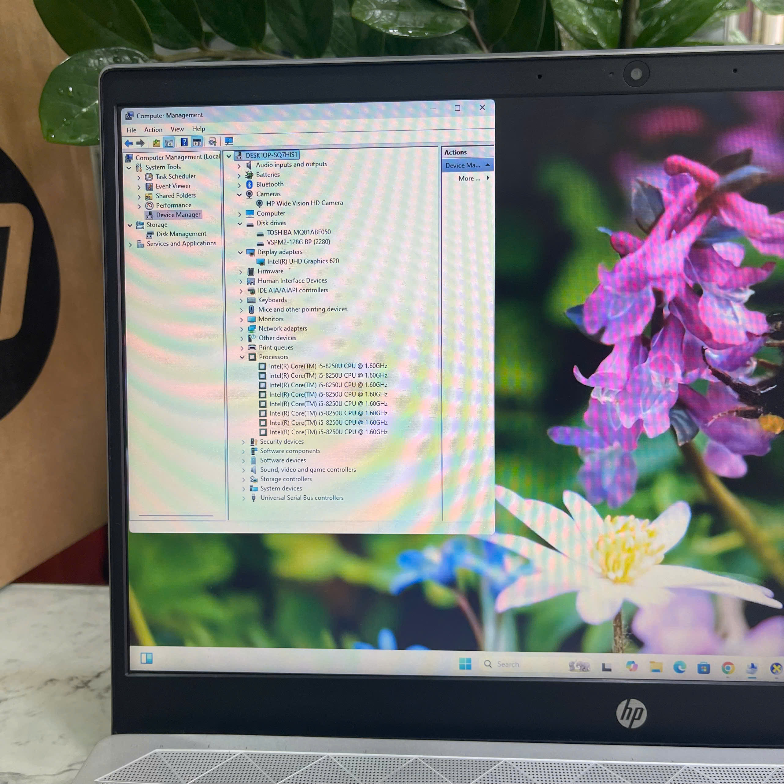 HP Pavilion Laptop 15-cs0xxx Core I5 - 8250U Ram 16gb SSd 128GB Và 500GB HDD Màn : 15.6 Inch FullHD 60Hz