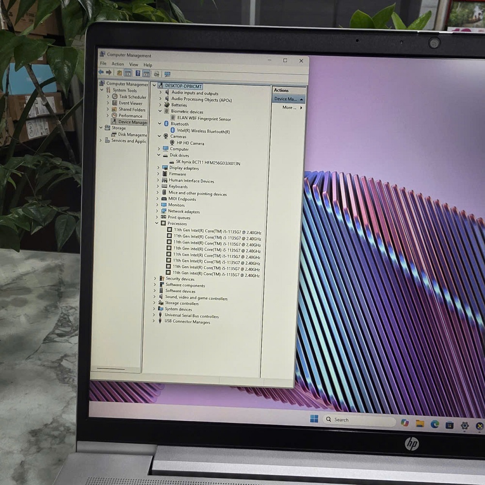 HP PROBOOK 440 G8 VỎ NHÔM NGUYÊN KHỐI CORE I5-1135G7 RAM 8GB SSD 256GB MÀN HÌNH : 14.0″IPS👉GÍA : 8.900.000 vnđ