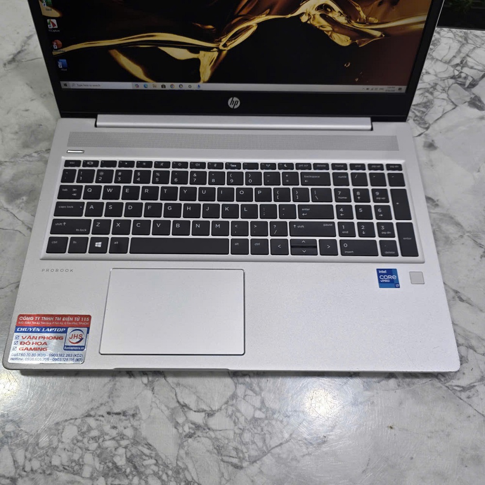 HP ProBook 450 G7 CORE I7-10510U RAM 8GB SSD 256GB MÀN HÌNH : 15.6 FHD IPS