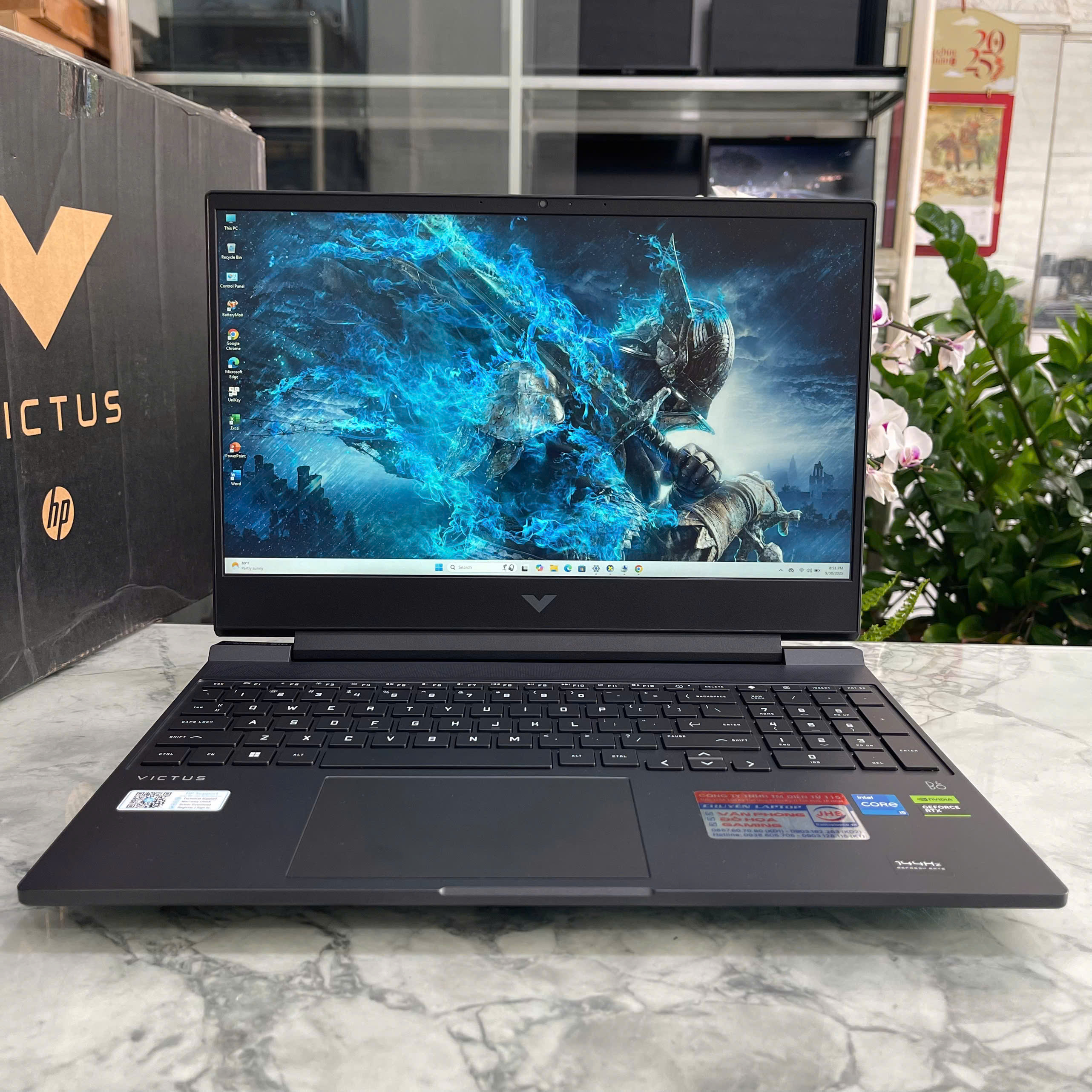  HP VICTUS 15 FA1139TX Máy LikeNew Core I5-12450H RAM 16GB SSD 512GB RTX™ 2050 4GB MÀN HÌNH : 15.6 Inch Fhd IPS 144 Hz 