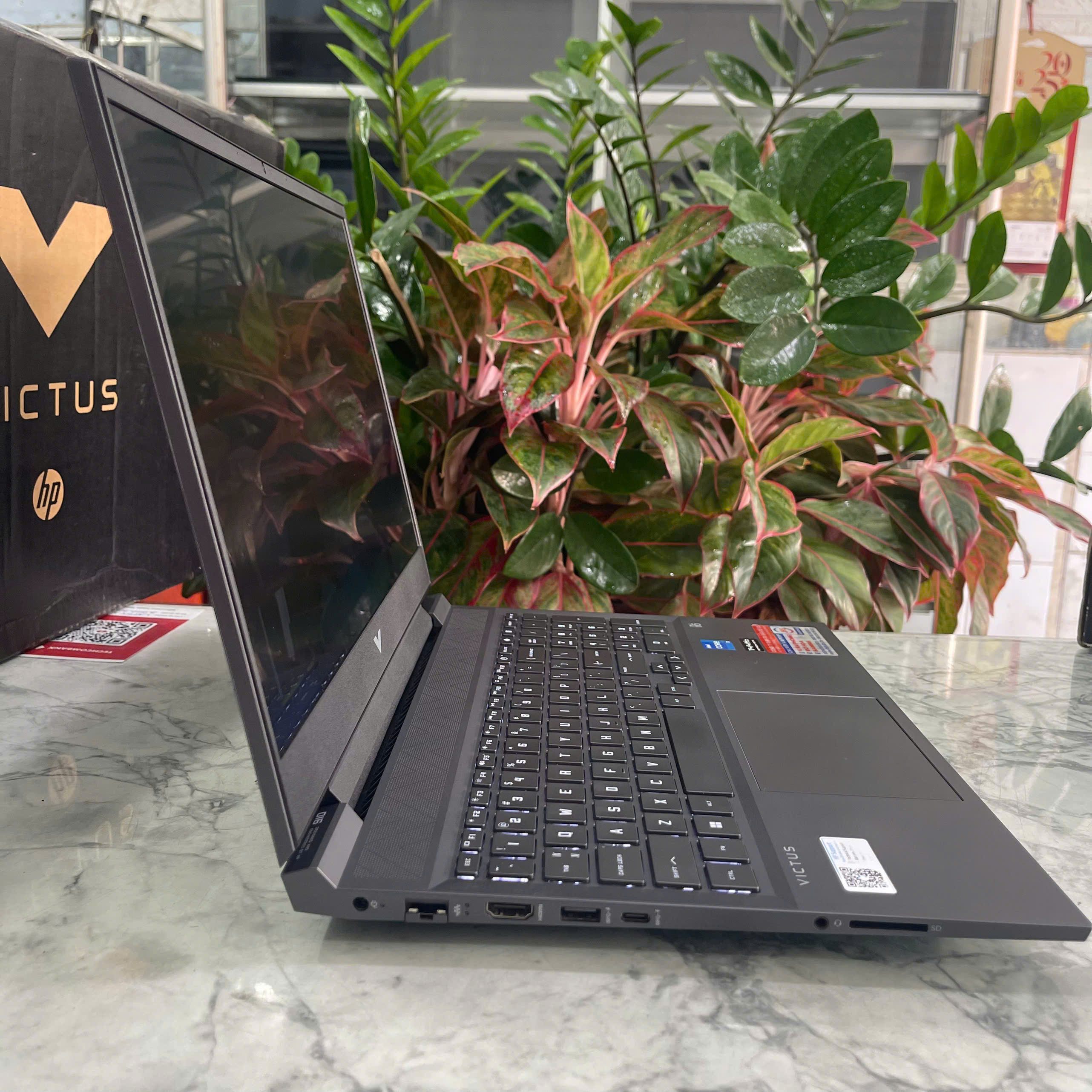HP VICTUS 16-d0199TX Core I7-11800H Ram 32GB Ssd 512GB  Card RTX3050 Ti (4GB) Màn : 16.1'' Inch IPS 144Hz