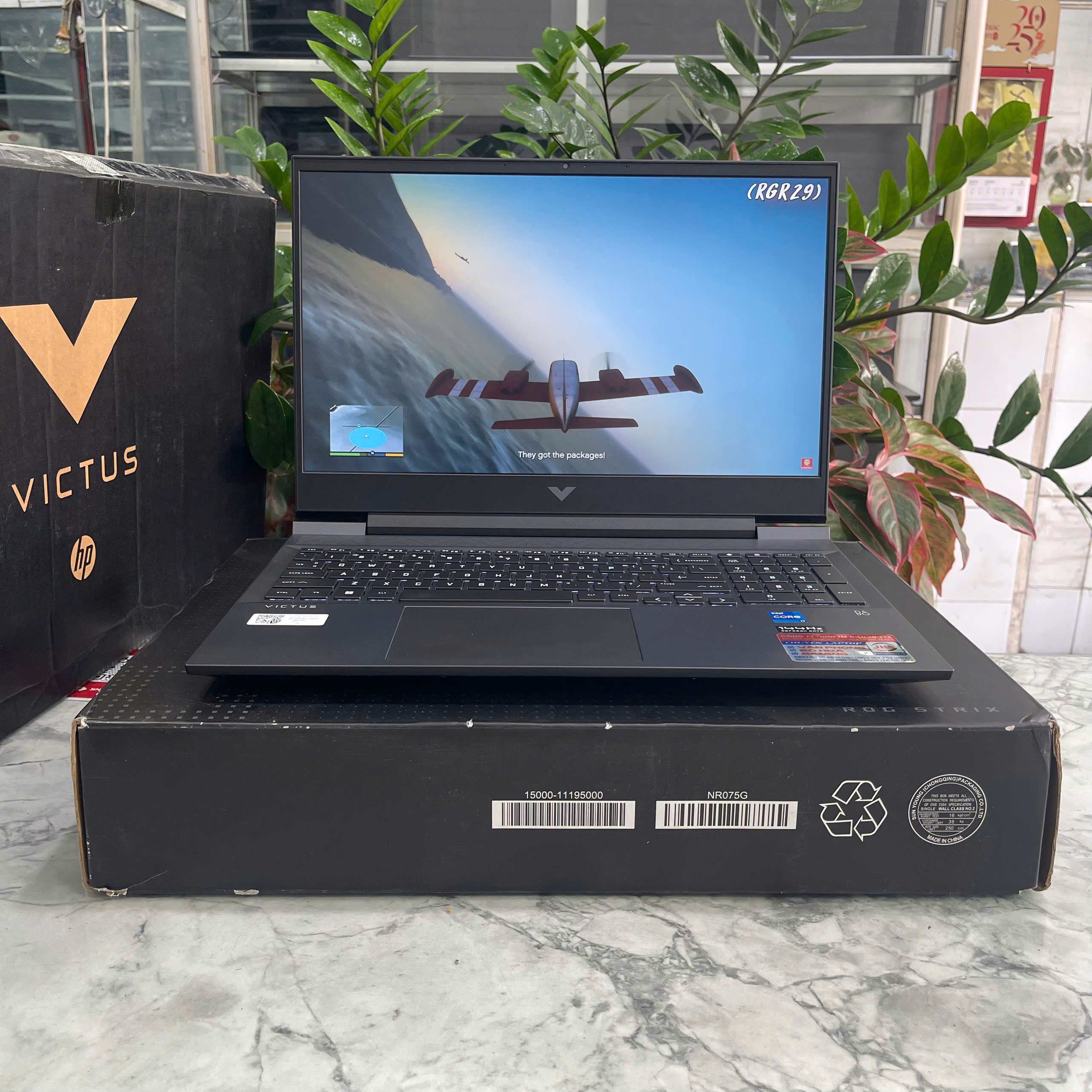 HP VICTUS 16-d0199TX Core I7-11800H Ram 32GB Ssd 512GB  Card RTX3050 Ti (4GB) Màn : 16.1'' Inch IPS 144Hz