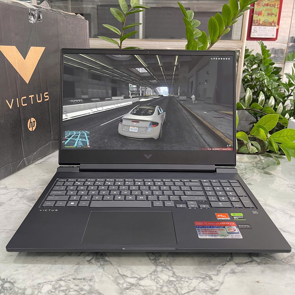 HP VICTUS 16-s0077AX Máy LikeNew Ryzen 7-7840HS RAM 16GB SSD 512GB RTX™ 3050 6GB MÀN HÌNH : 16.1 Inch FHD 144Hz 