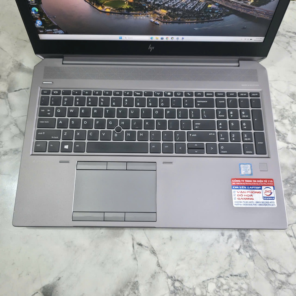 HP ZBook 15 G5 CORE I7-8850H RAM 16GB { MÁY TRẠM ĐỒ HỌA GIÁ RẺ } SSD 512GB VÀ 500GB HDD Quadro P1000 4GB MÀN HÌNH : 15.6 Inch FHD IPS