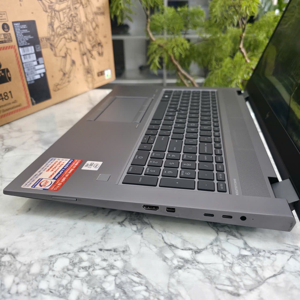 HP ZBOOK FURY 17 G7 CORE I7-10850H Quadro T1000 MÁY TRẠM ĐỒ HỌA GIÁ RẺ RAM 16GB SSD 512GB MÀN HÌNH : 17.3″ FHD IPS