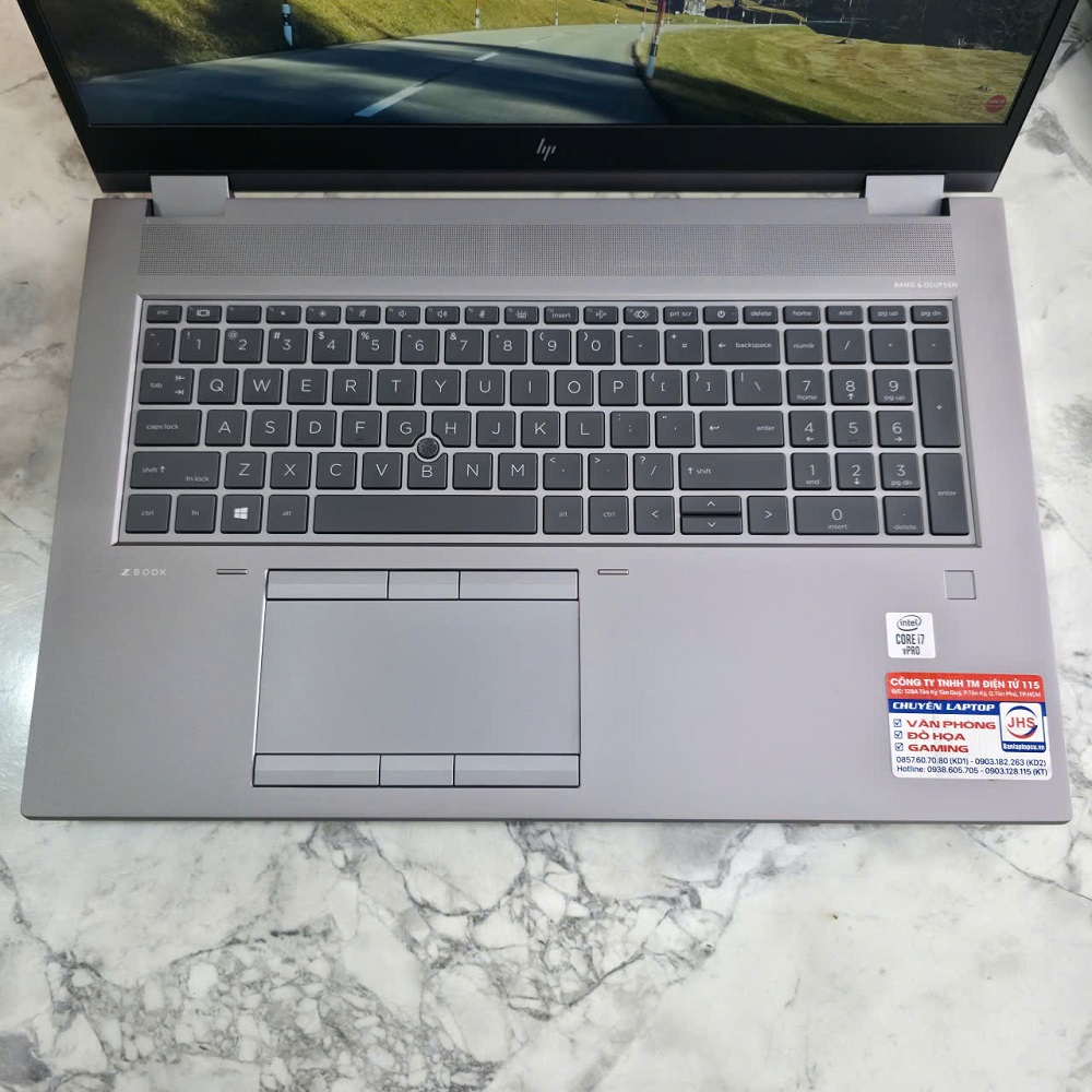 HP ZBOOK FURY 17 G7 CORE I7-10850H Quadro T1000 MÁY TRẠM ĐỒ HỌA GIÁ RẺ RAM 16GB SSD 512GB MÀN HÌNH : 17.3″ FHD IPS