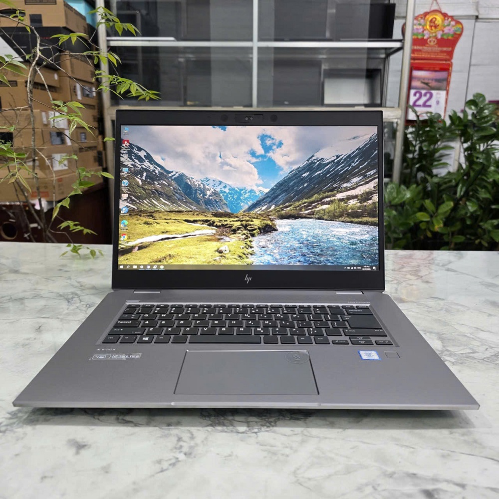 HP ZBook Studio G5 CORE I7-8850H RAM 16GB { MÁY TRẠM ĐỒ HỌA GIÁ RẺ } SSD 256GB Quadro P1000 4GB MÀN HÌNH : 15.6 Inch FHD IPS