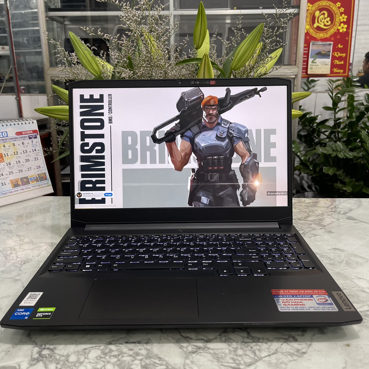 Lenovo Gaming 3-15IHU6  Core I5-11320H Ram 16gb Ssd 512gb VGA GTX 1650 Màn Hình 15.6 Fhd IPS