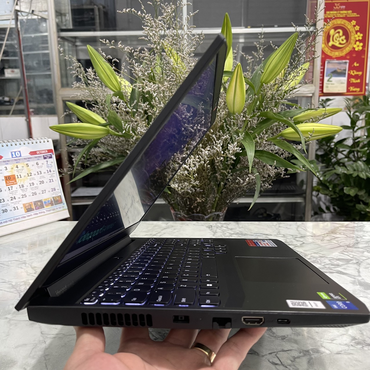 Lenovo Gaming 3-15IHU6  Core I5-11320H Ram 16gb Ssd 512gb VGA GTX 1650 Màn Hình 15.6 Fhd IPS