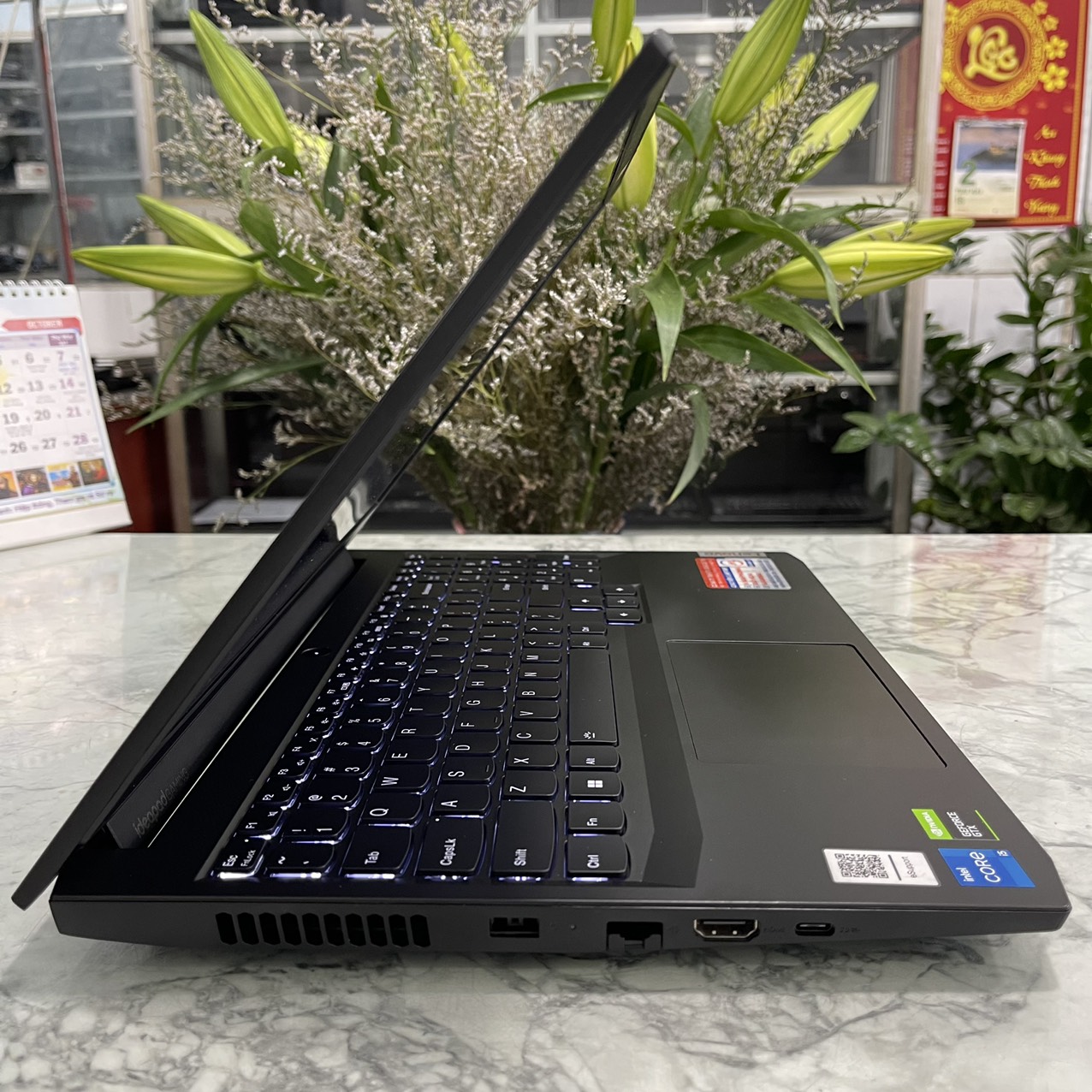 Lenovo Gaming 3-15IHU6  Core I5-11320H Ram 16gb Ssd 512gb VGA GTX 1650 Màn Hình 15.6 Fhd IPS
