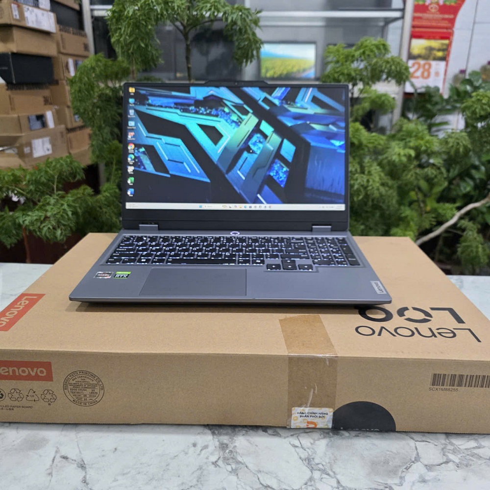 Lenovo Gaming LOQ 15ARP9 RYZEN 5 7235HS RAM 12GB SSD 512GB RTX 4050 6GB MÀN HÌNH : 15.6 Inch IPS 144Hz 100% sRGB