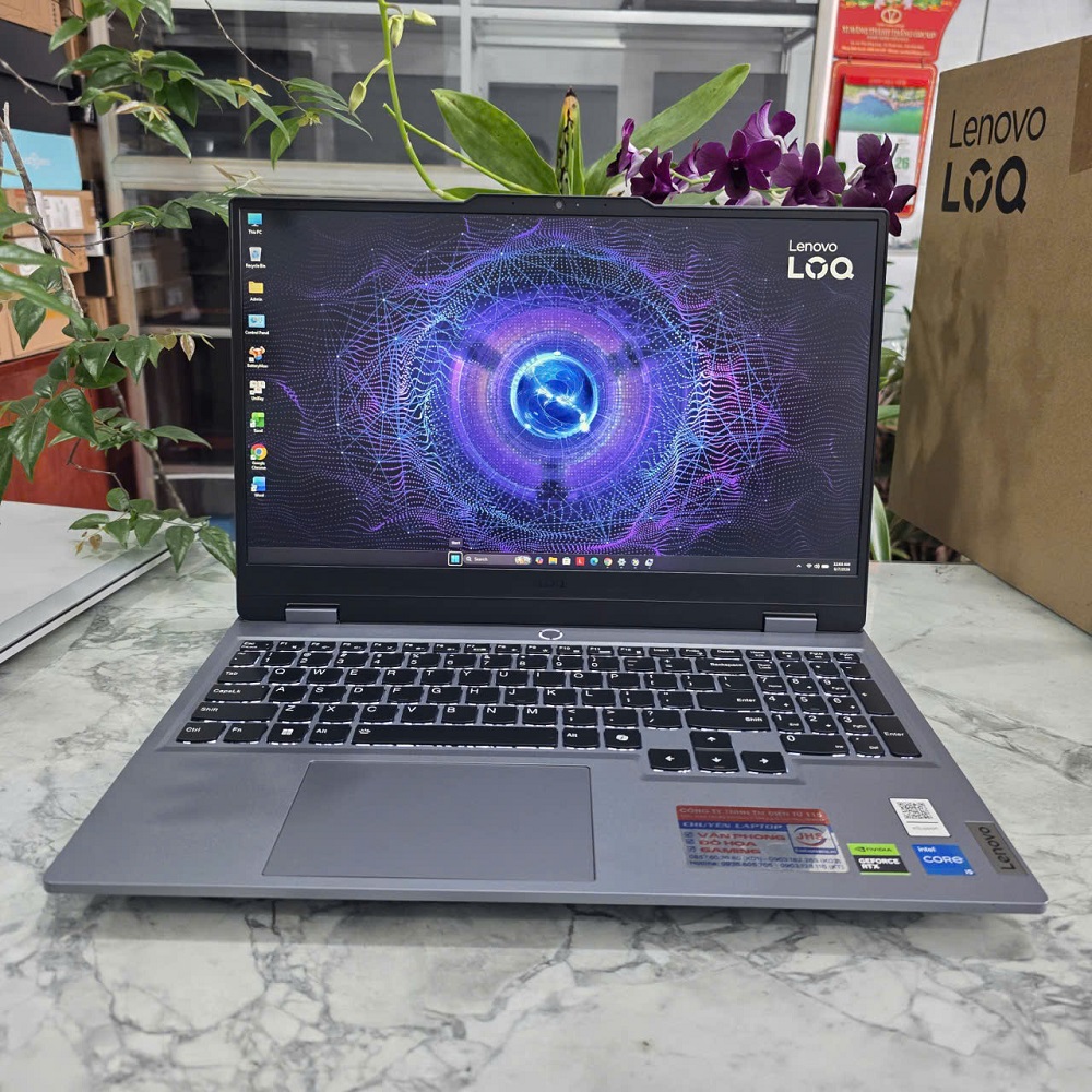 Lenovo Gaming LOQ 15IAX9 CORE I5-12450HX RAM 12GB SSD 512GB RTX 3050 6GB MÀN HÌNH : 15.6 Inch IPS 144Hz