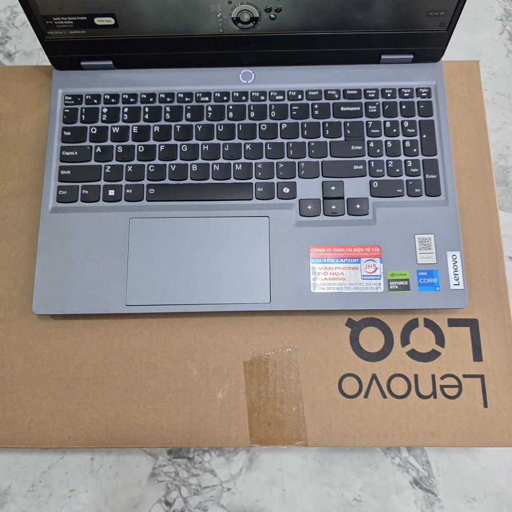 Lenovo Gaming LOQ 15IAX9 CORE I5-12450HX RAM 12GB SSD 512GB RTX 3050 6GB MÀN HÌNH : 15.6 Inch IPS 144Hz