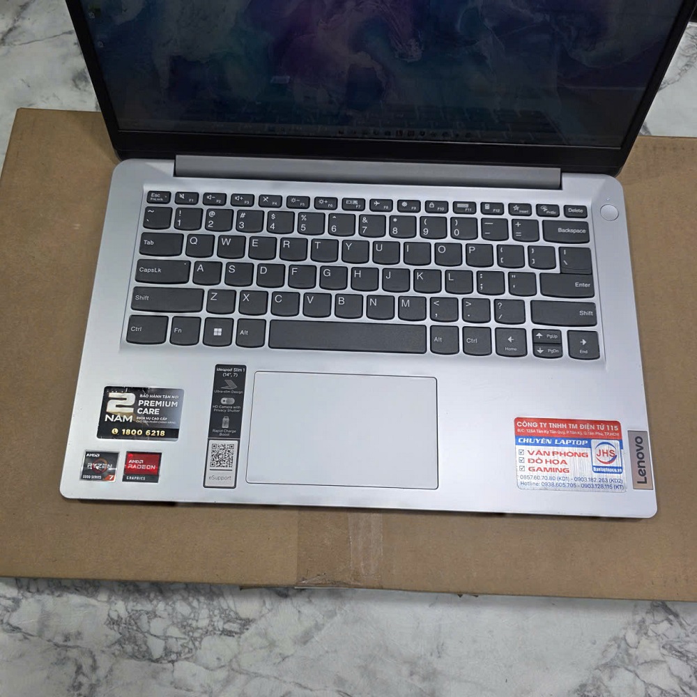 LENOVO IdeaPad 1 14ALC7 (82R30077VN) RYZEN 7-5700U RAM 16GB SSD 512GB MÀN HÌNH : 14"IPS